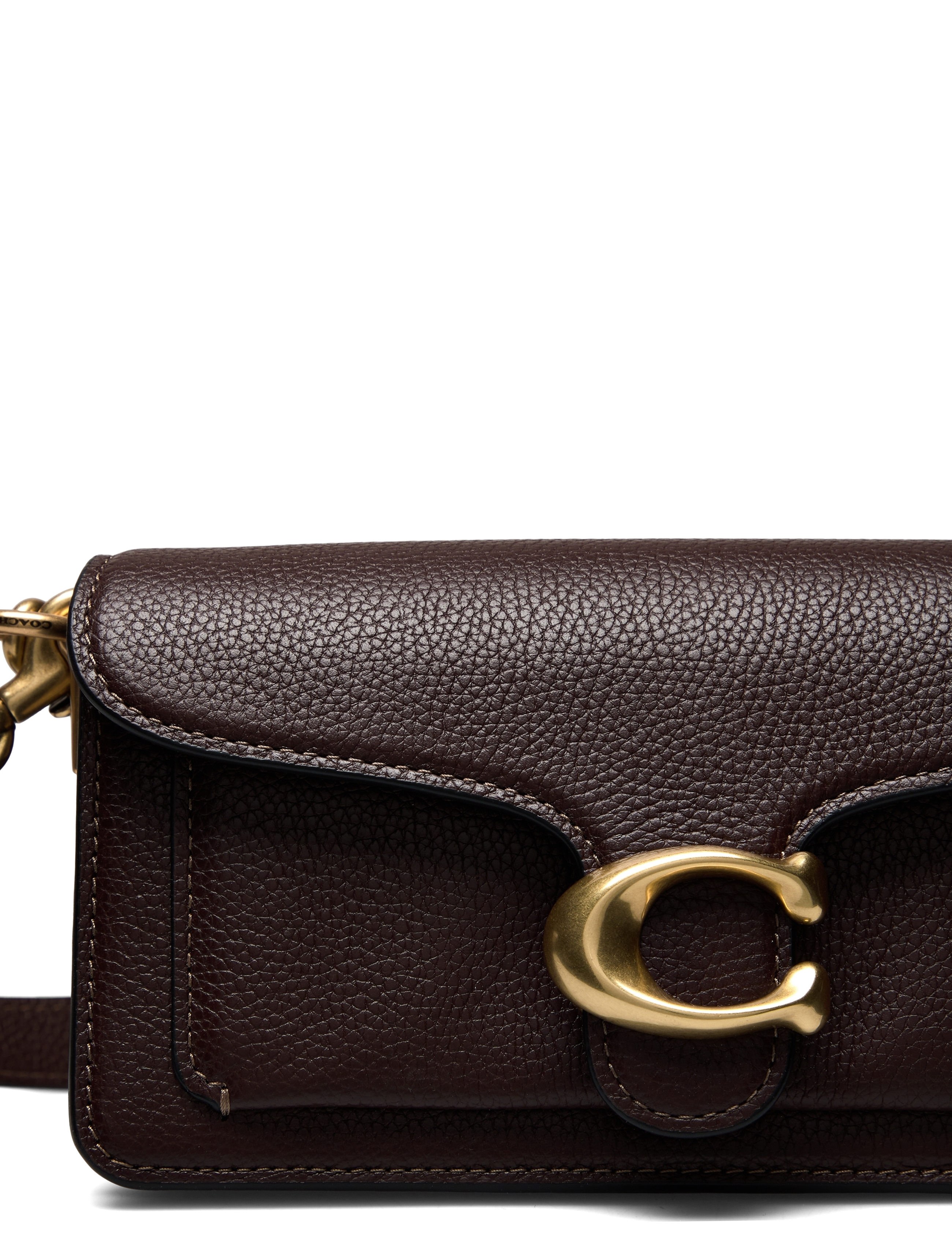 Coach - Polished Pebble Leather Tabby Shoulder Bag 20 Refresh - speciella tillfällen - brown - 4