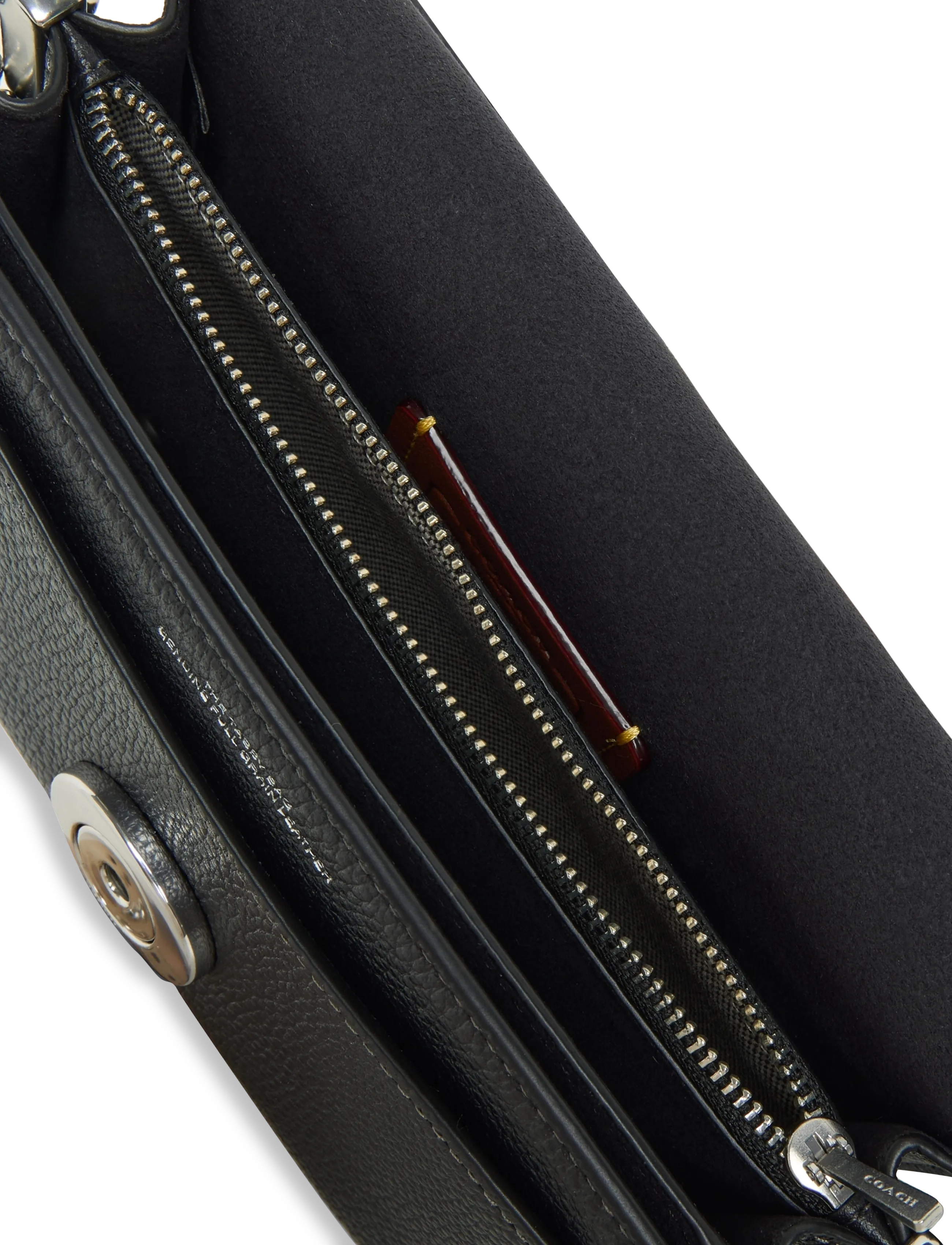 Coach - Polished Pebble Leather Tabby Shoulder Bag 20 Refresh - besondere anlässe - lh/black - 3