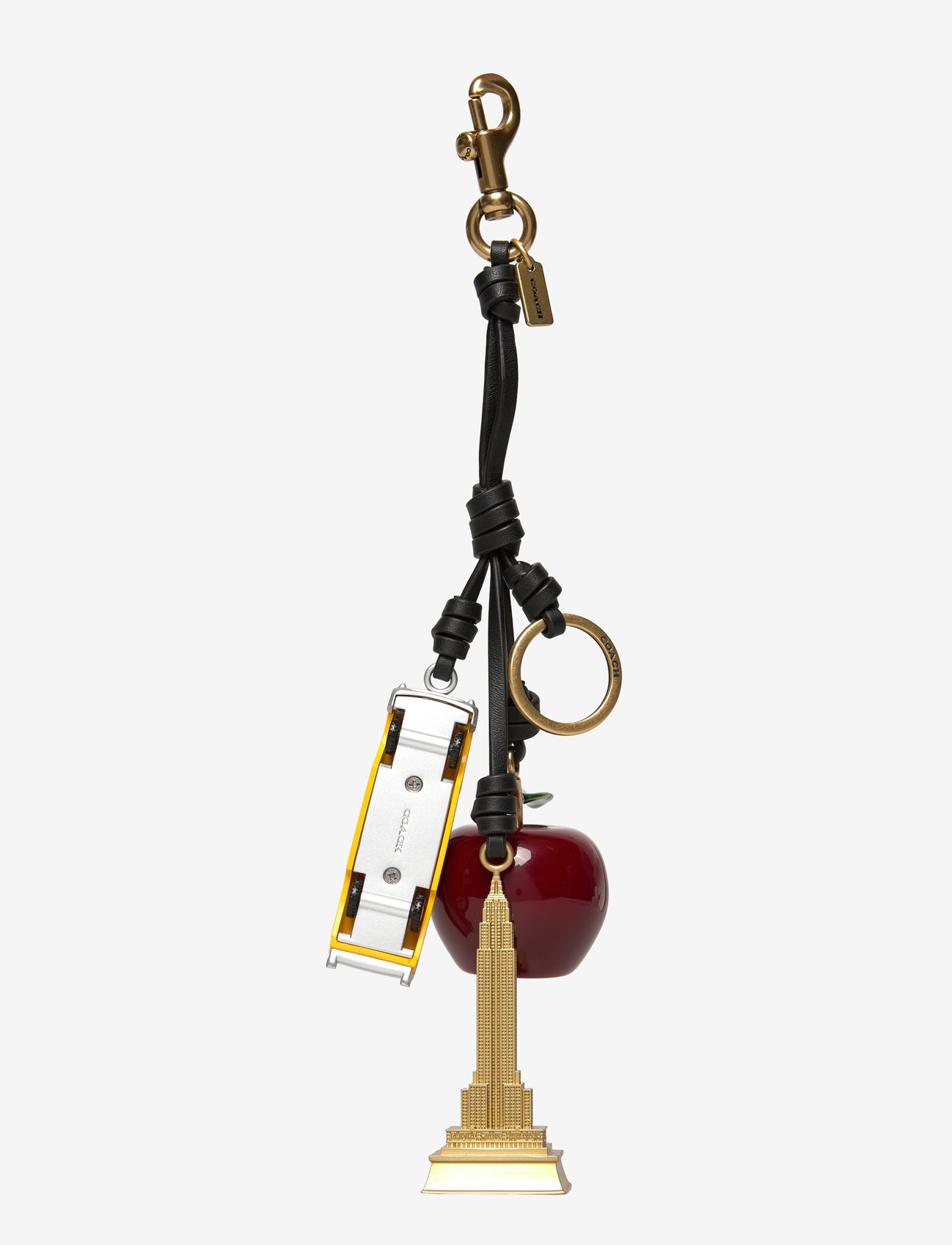 Coach - Small New York Cluster Bag Charm - key rings - b4/multi - 1