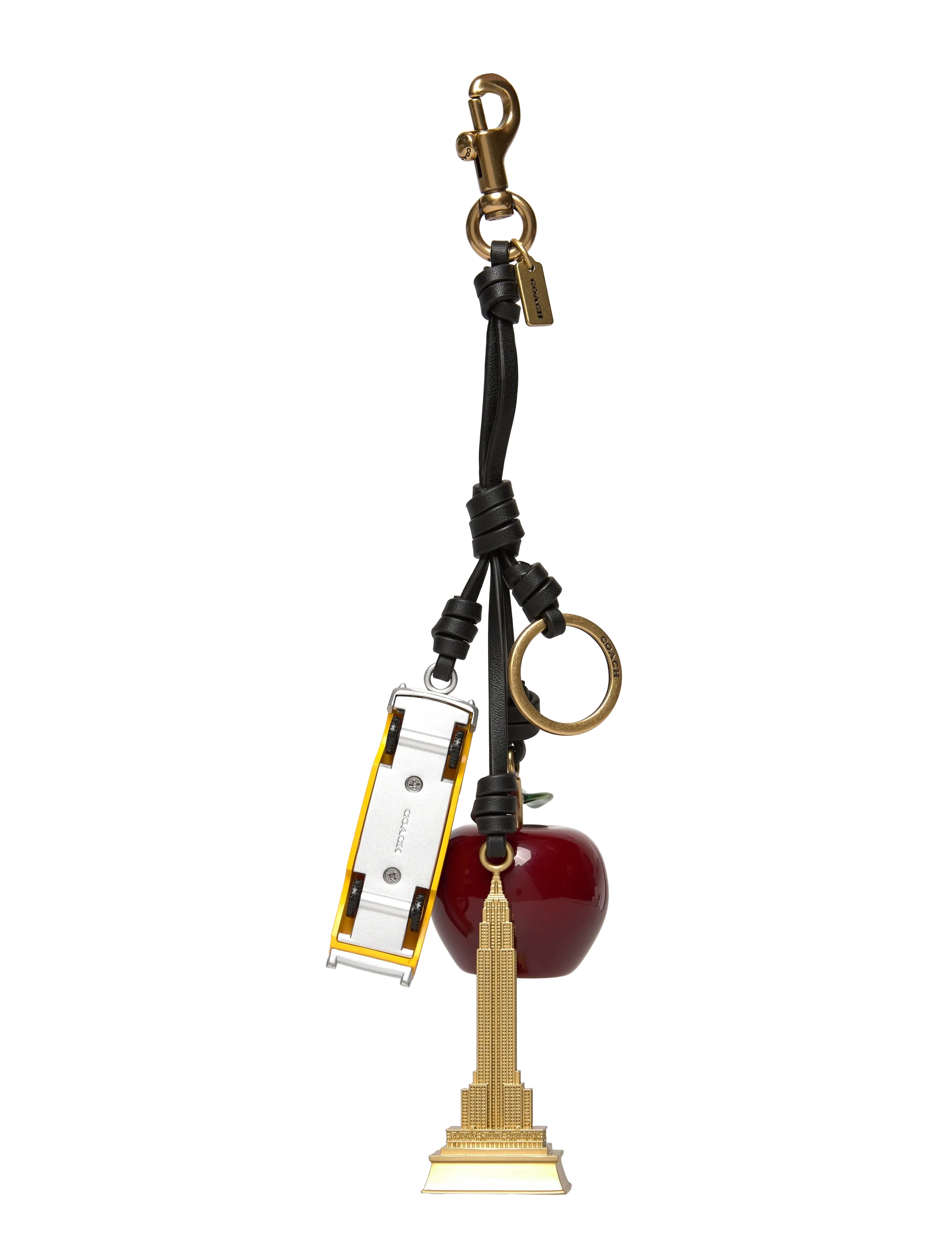 Coach - Small New York Cluster Bag Charm - schlüsselringe - b4/multi - 1