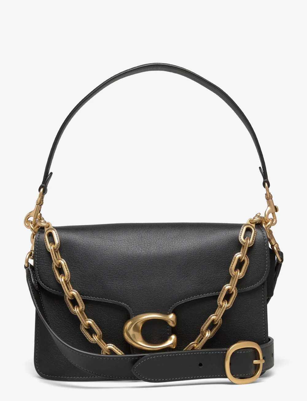 【COACH】Chain Tabby Leather Small Shoulder Bag Coach Chain Tabby Shoulder Bag (OACCY919) - Torby na ramię