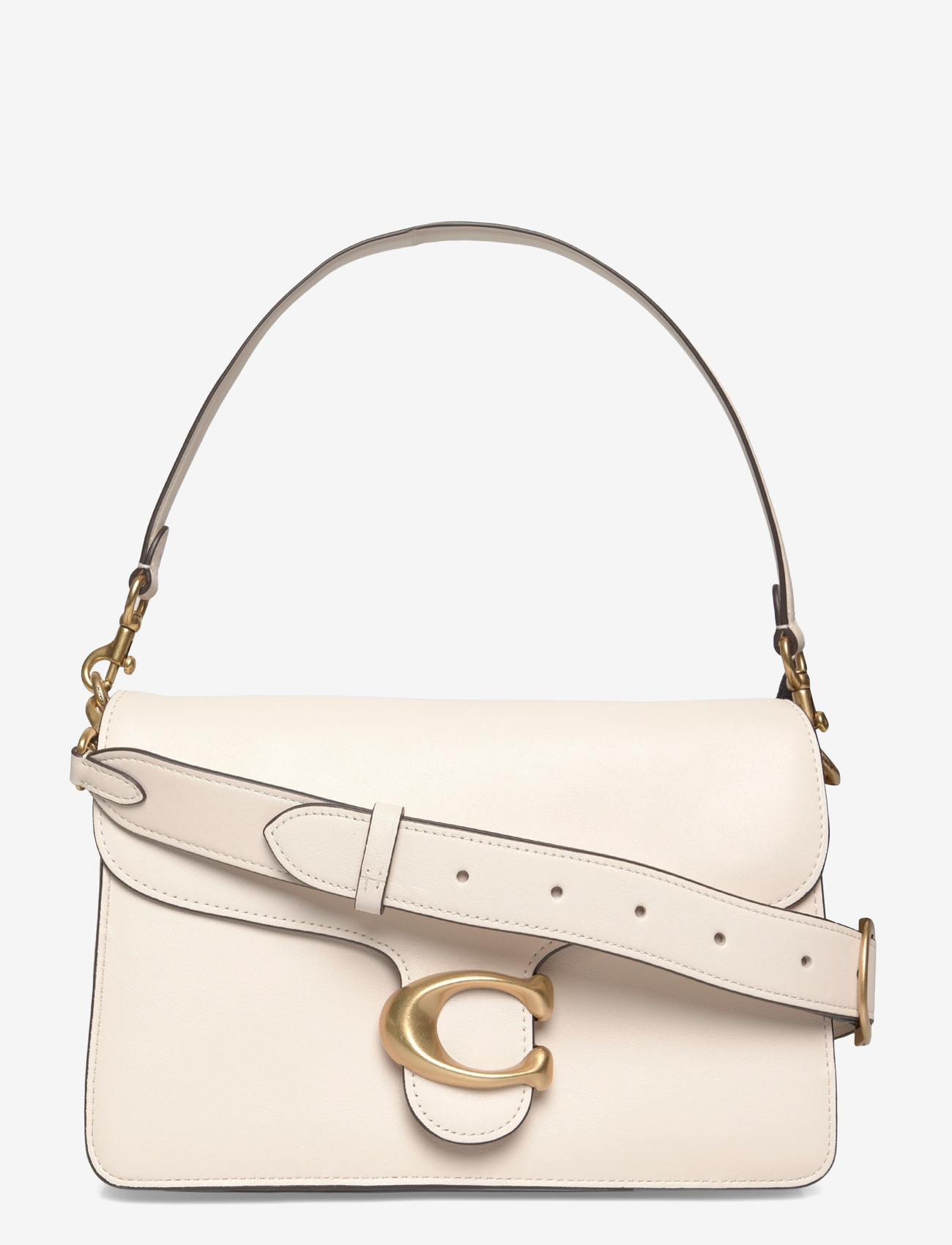 Coach - SOFT GRAIN LEATHER CHAIN TABBY SHOULDER BAG WITH CHAIN - besondere anlässe - b4/chalk - 0