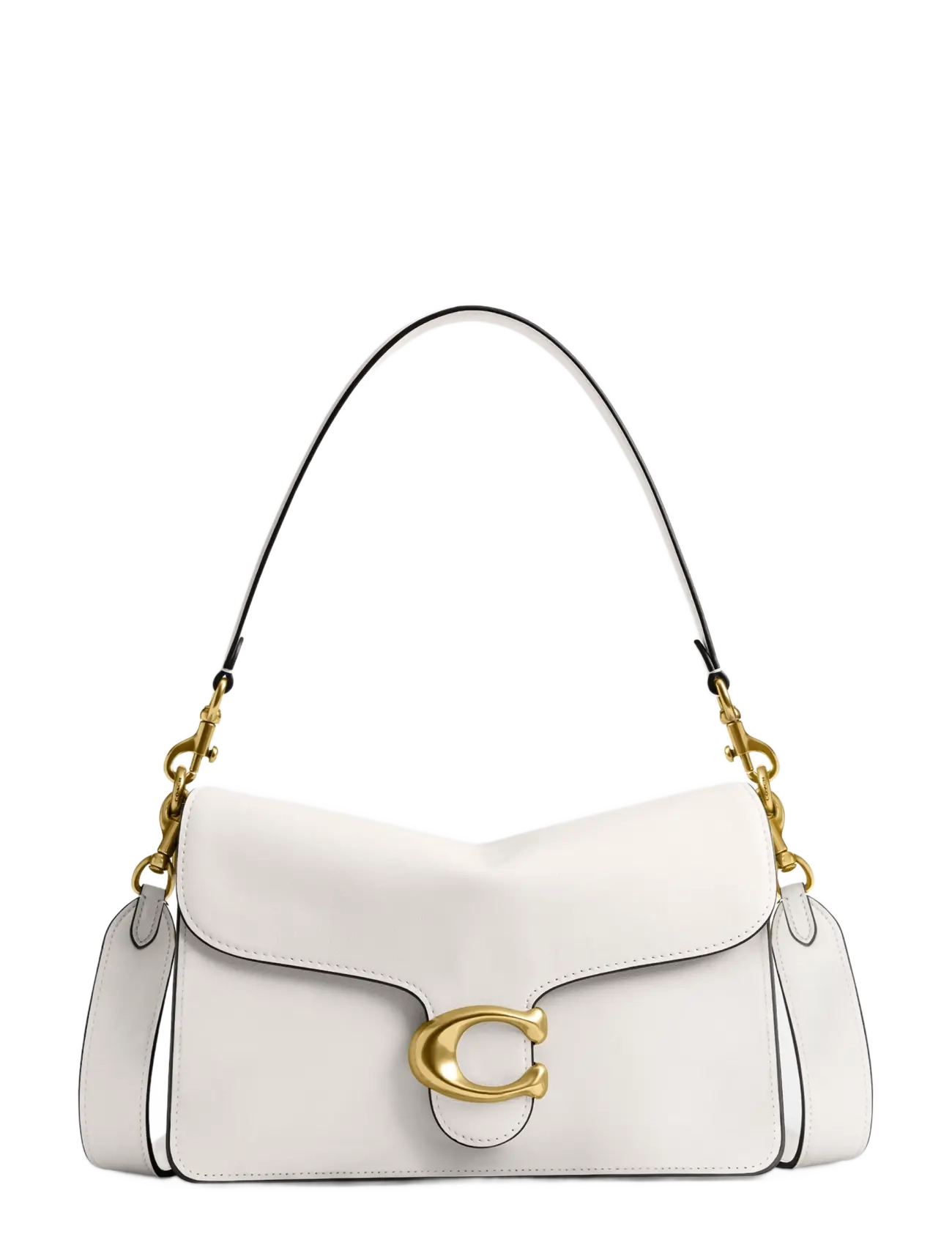 Coach CHAIN TABBY SHOULDER BAG - Kotid - B4/CHALK / cream
