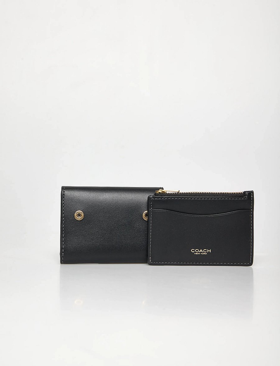 Coach - ESSENTIAL CARD HOLDER WALLET - rahakotid - b4/black - 3