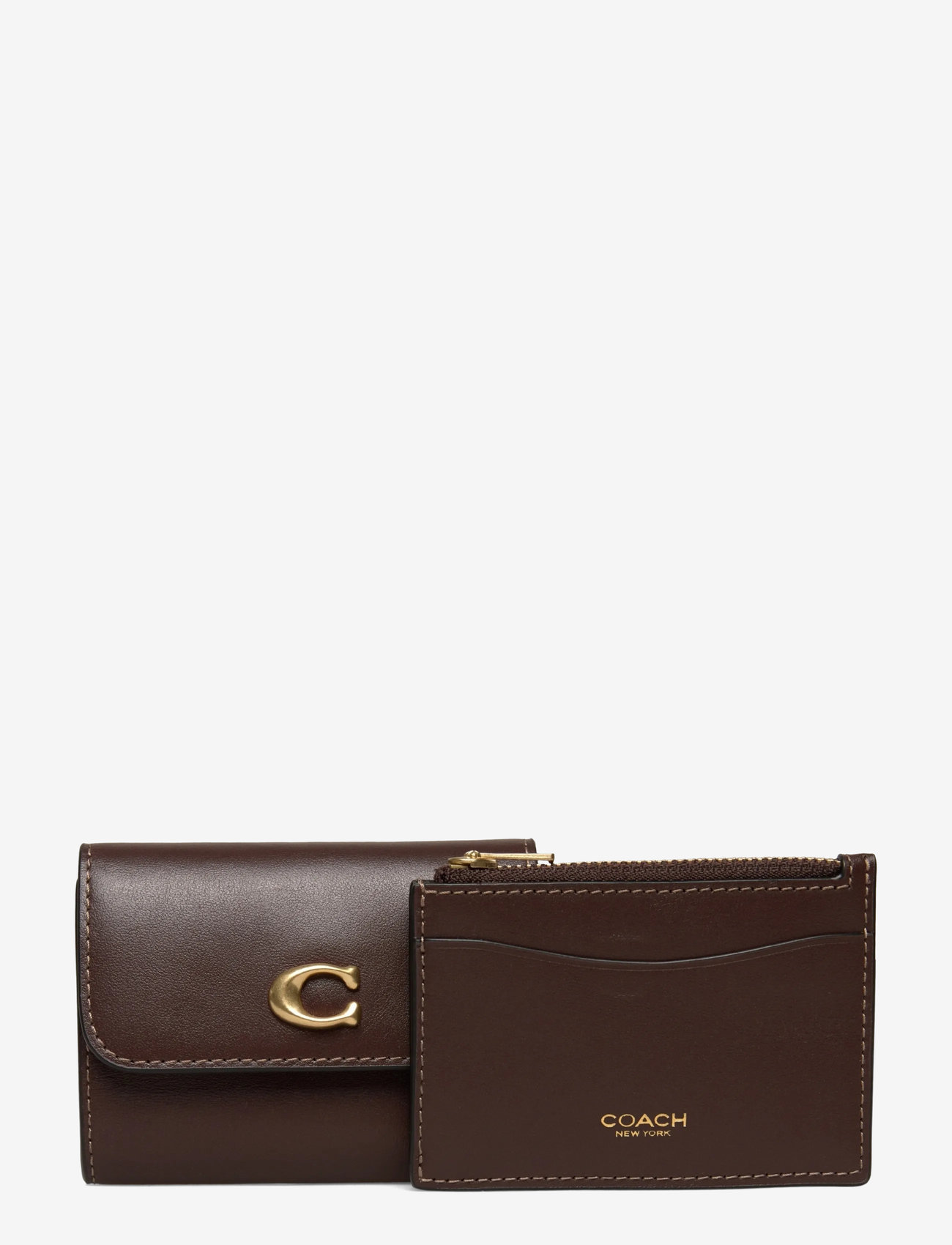 Essential Card Case Cardholder Coach Essential Leather Tri-Fold