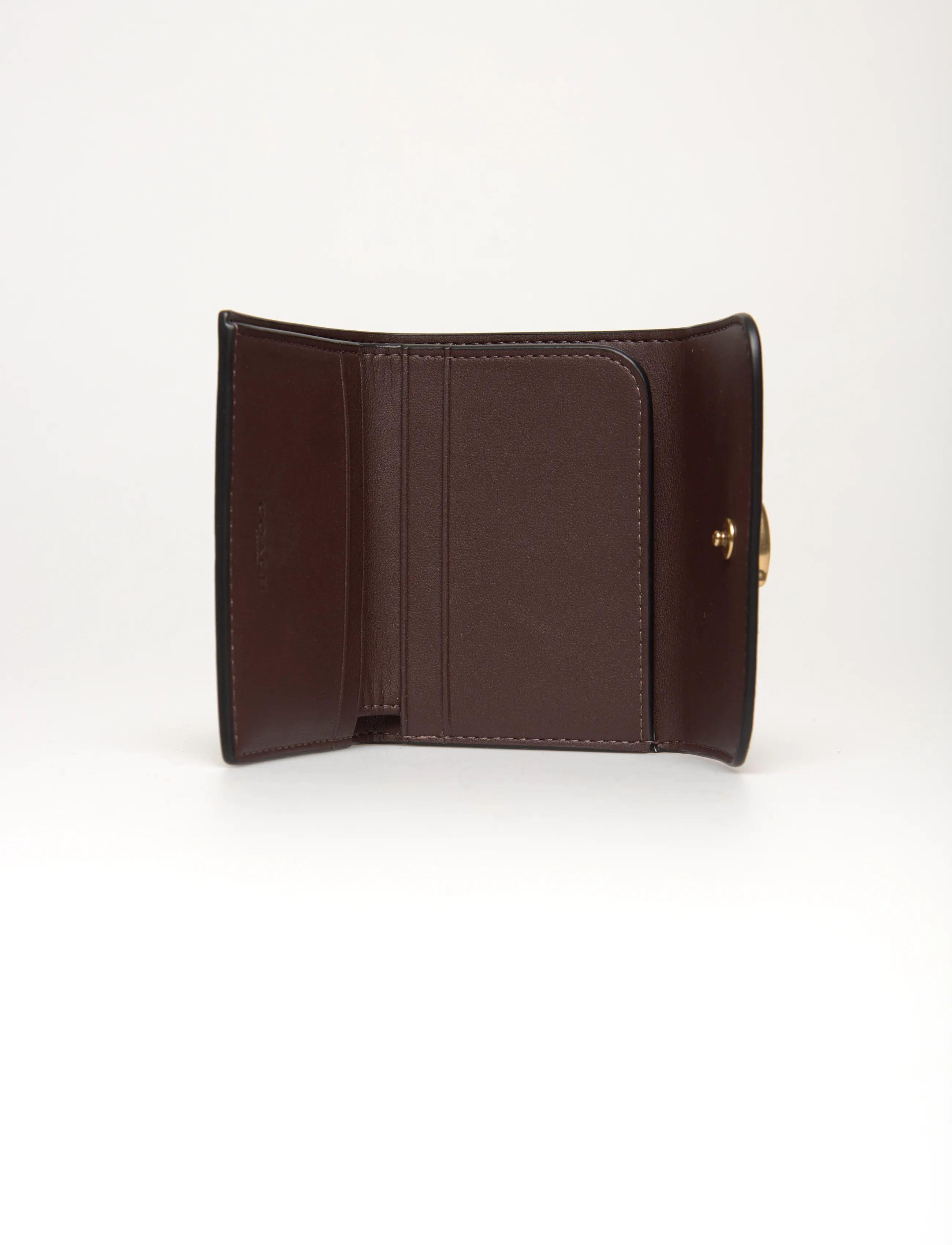 Coach - Refined Calf Leather Essential Card Holder Wallet - plånböcker - b4/maple - 5