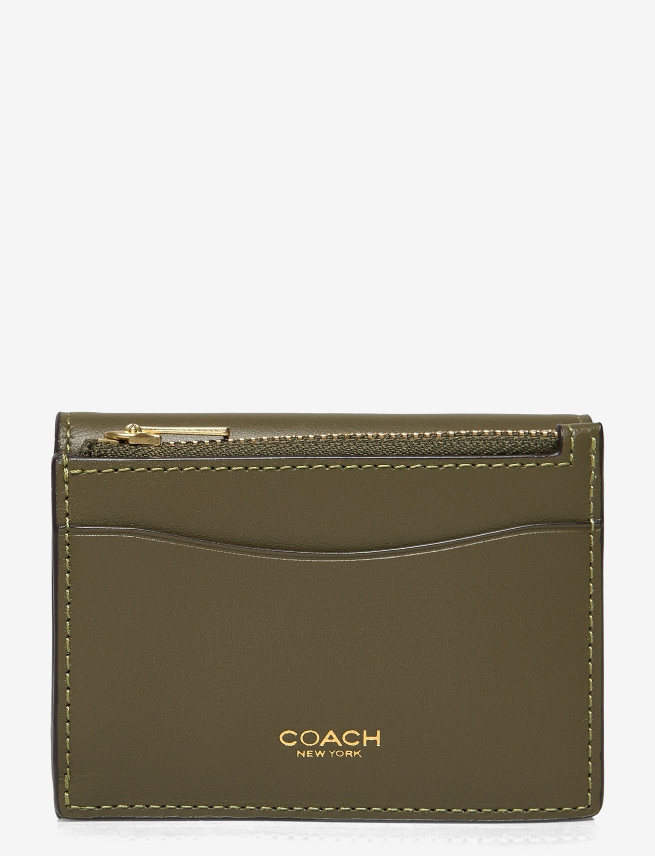 Coach - ESSENTIAL CARD HOLDER WALLET - portemonnaies - b4/olive - 1