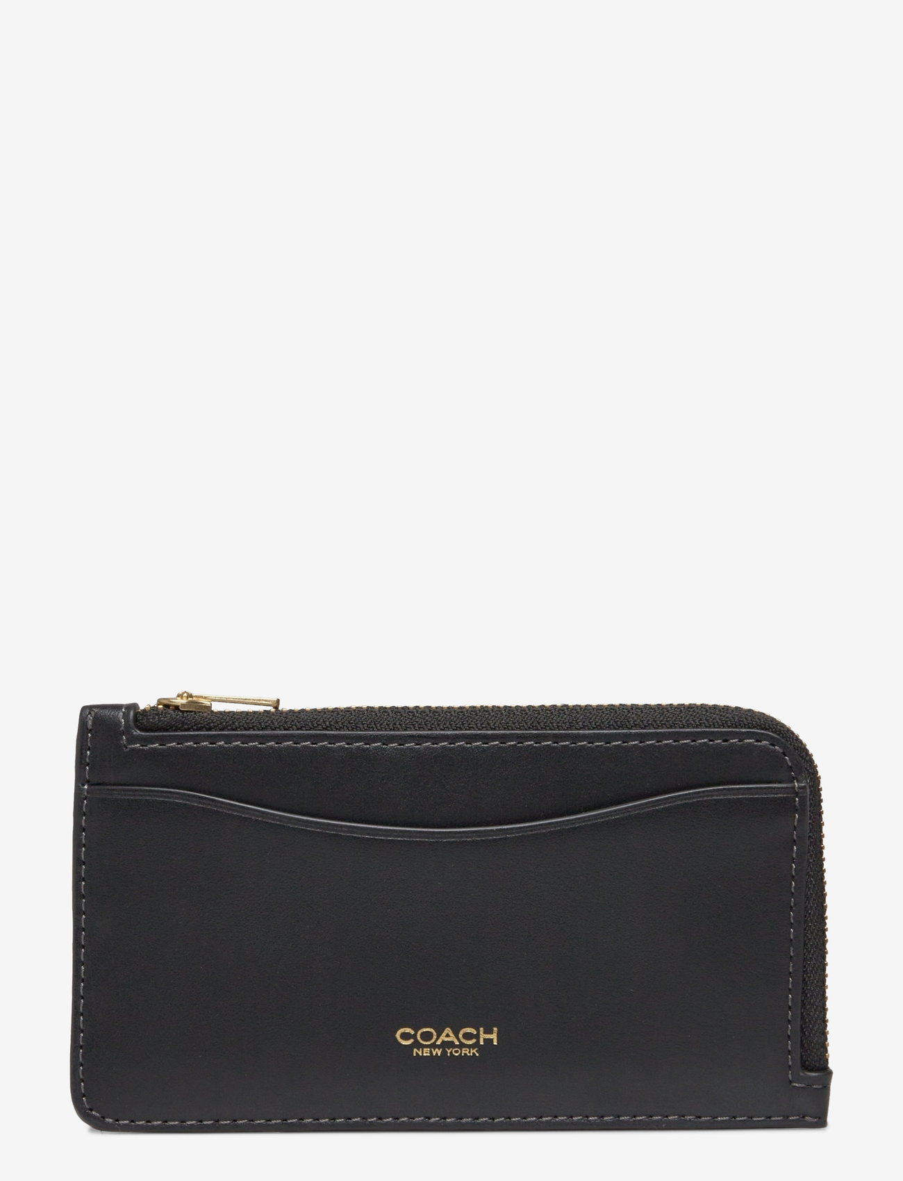 Coach - NEW YORK ZIP CARD CASE - purses - b4/black - 0