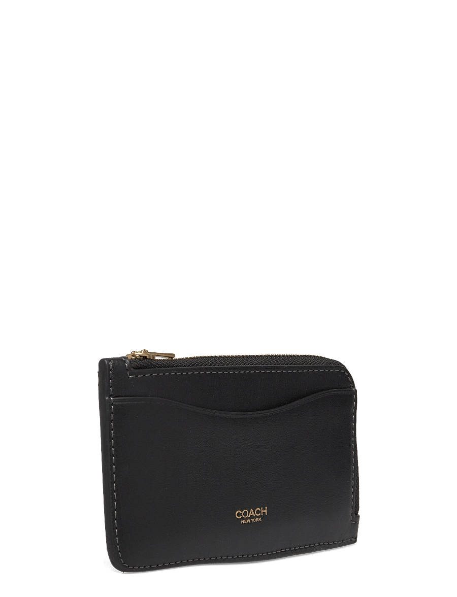 Coach - NEW YORK ZIP CARD CASE - plånböcker - b4/black - 2
