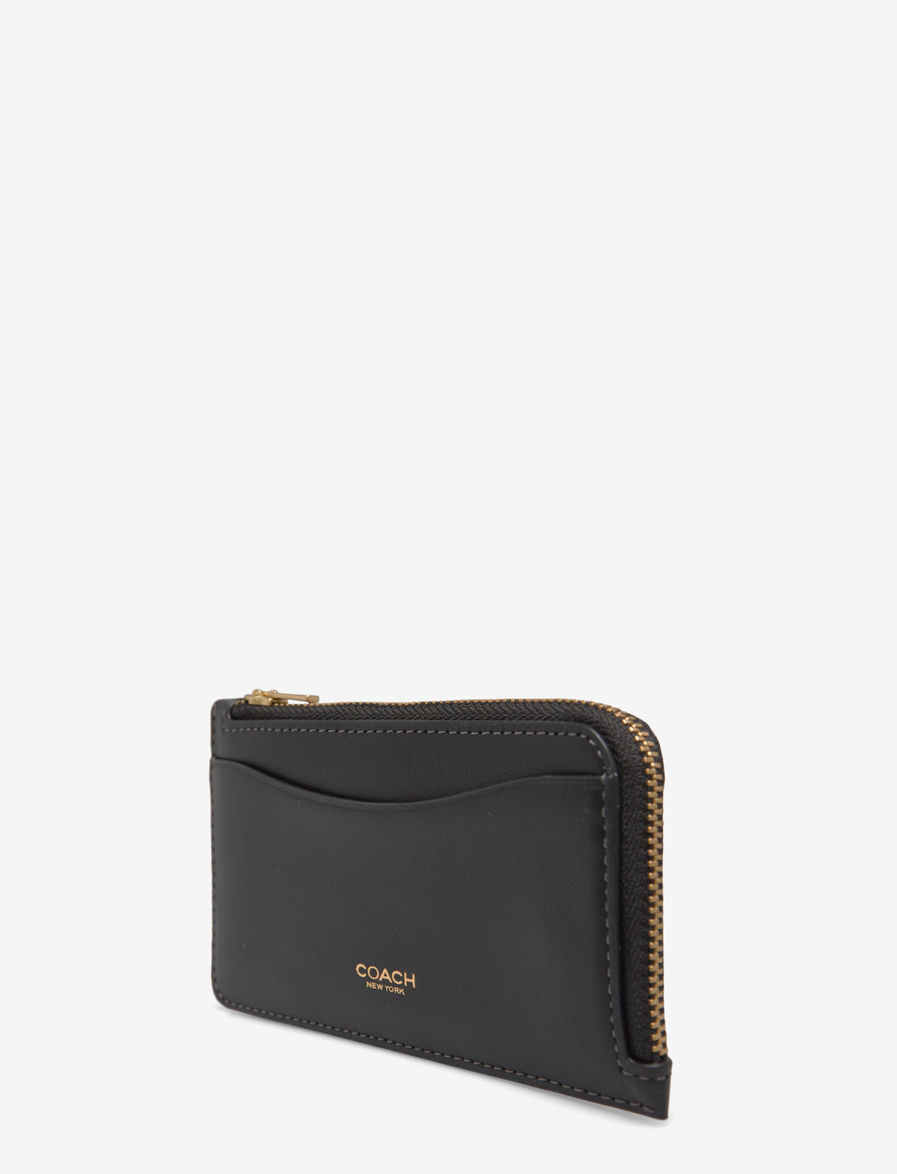 Coach - NEW YORK ZIP CARD CASE - purses - b4/black - 3