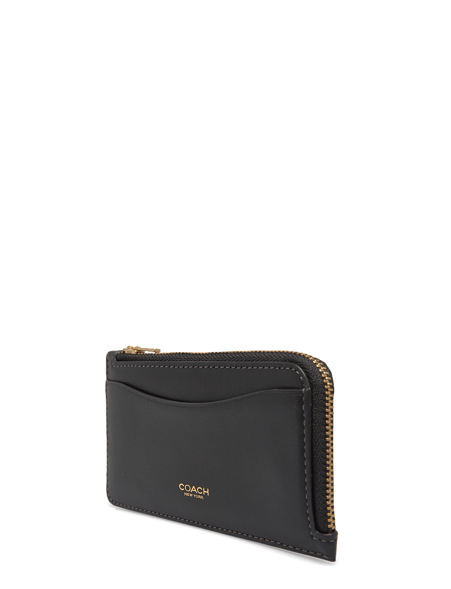 Coach - NEW YORK ZIP CARD CASE - plånböcker - b4/black - 3