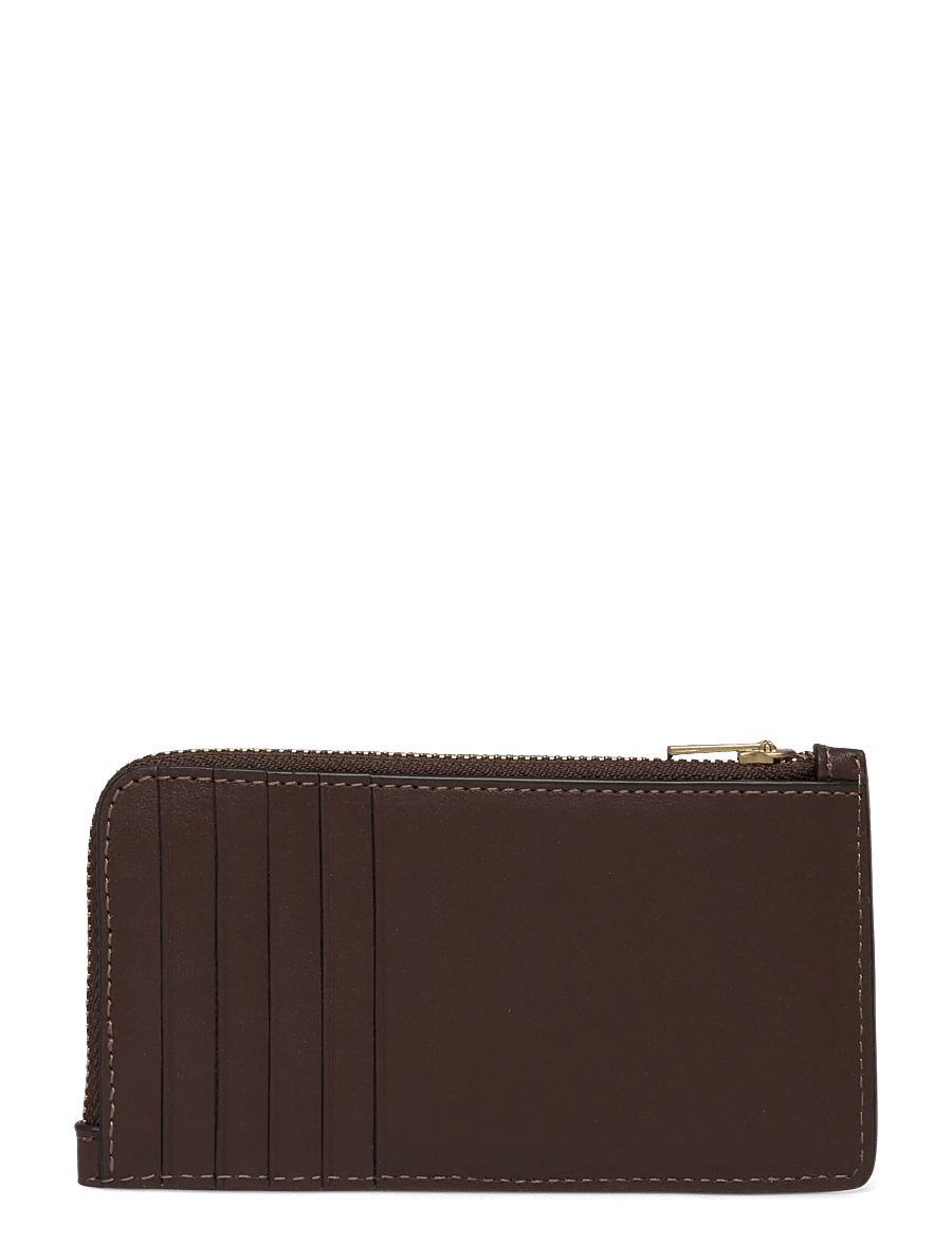 Coach - NEW YORK ZIP CARD CASE - käekotid - b4/maple - 1