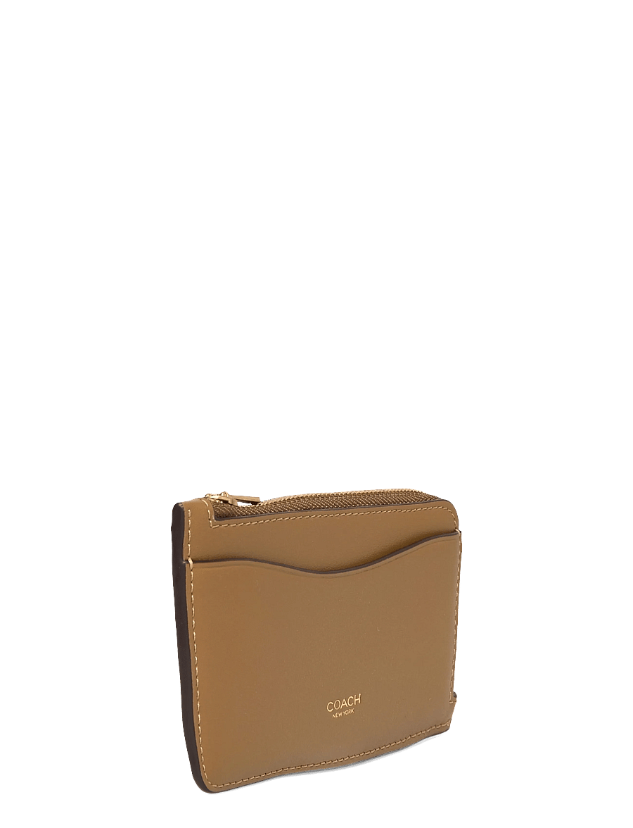 Coach - NEW YORK ZIP CARD CASE - plånböcker - b4/muted olive - 2