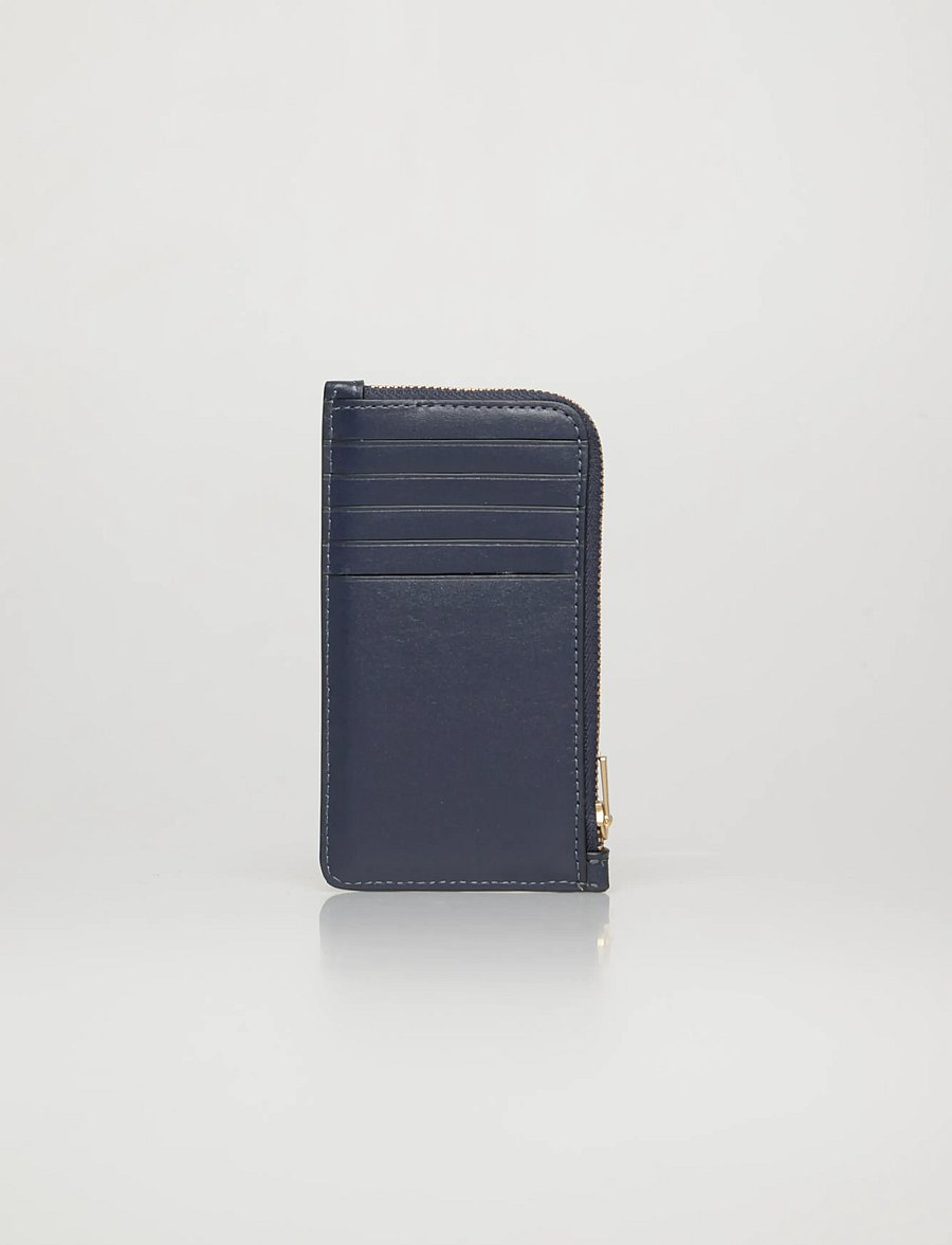 Coach - NEW YORK ZIP CARD CASE - portemonnaies - b4/navy - 3
