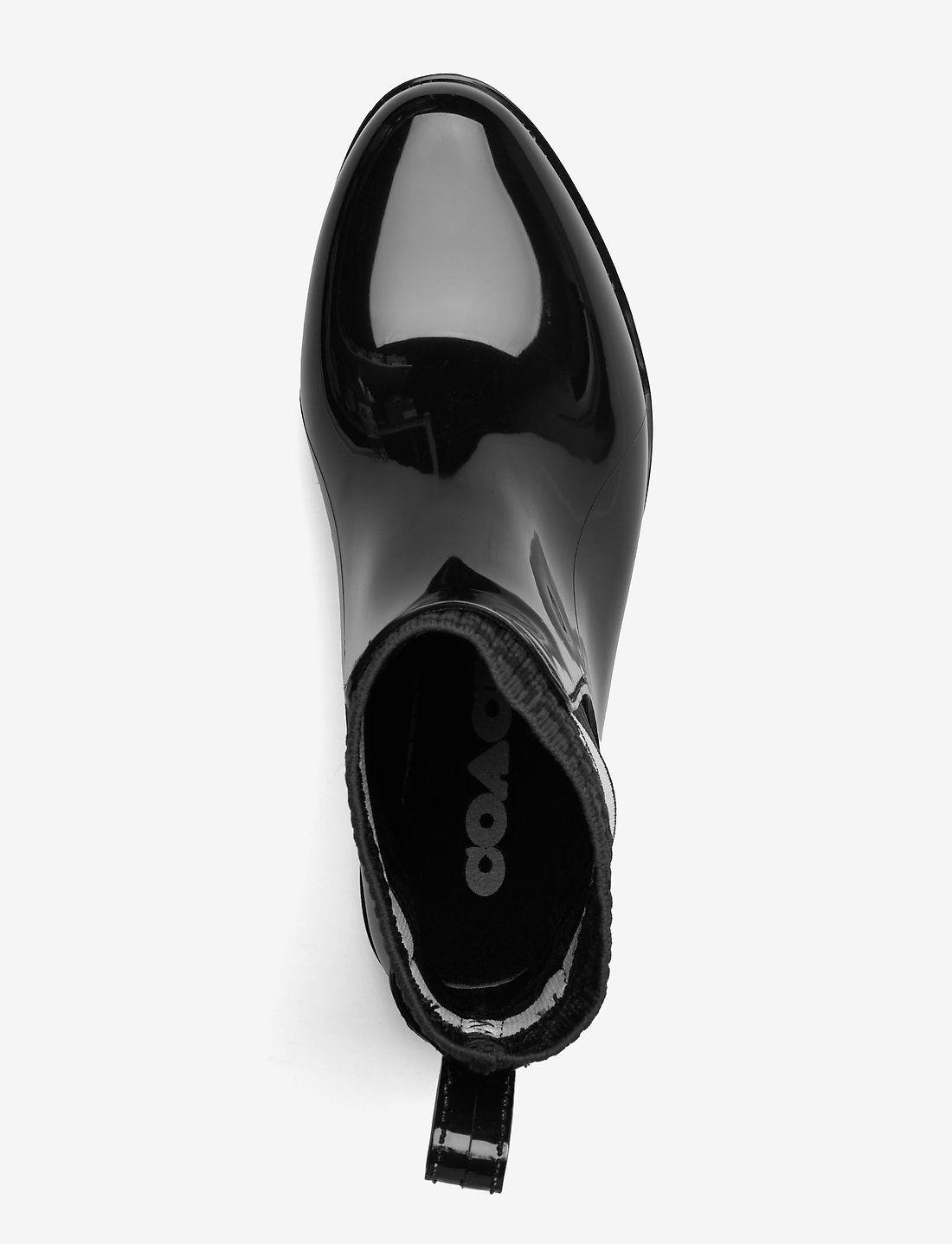 Coach ankle top rain boots