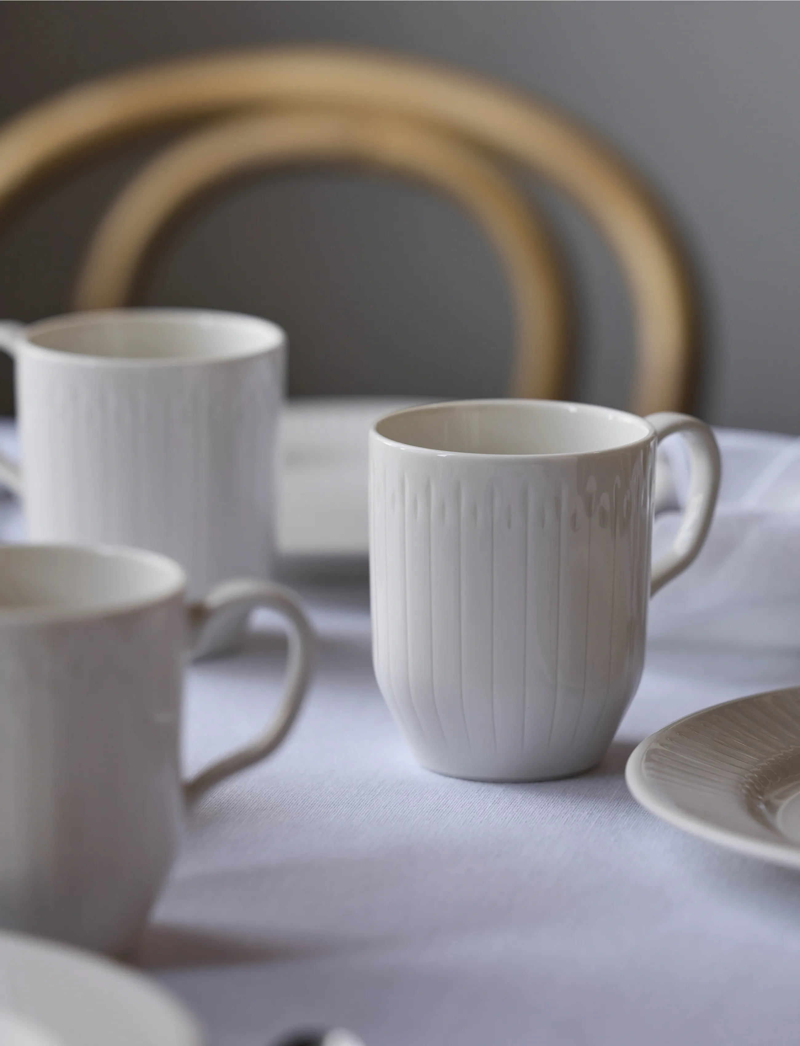 Coast Krus Horizon 4 Stk., 30 CL x 11.3, Cups & Mugs, Creme - Coffee Cups, Homeware
