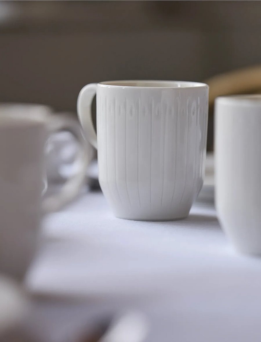 Coast - Mug Horizon 4 pcs - kaffetassen - vit - 3