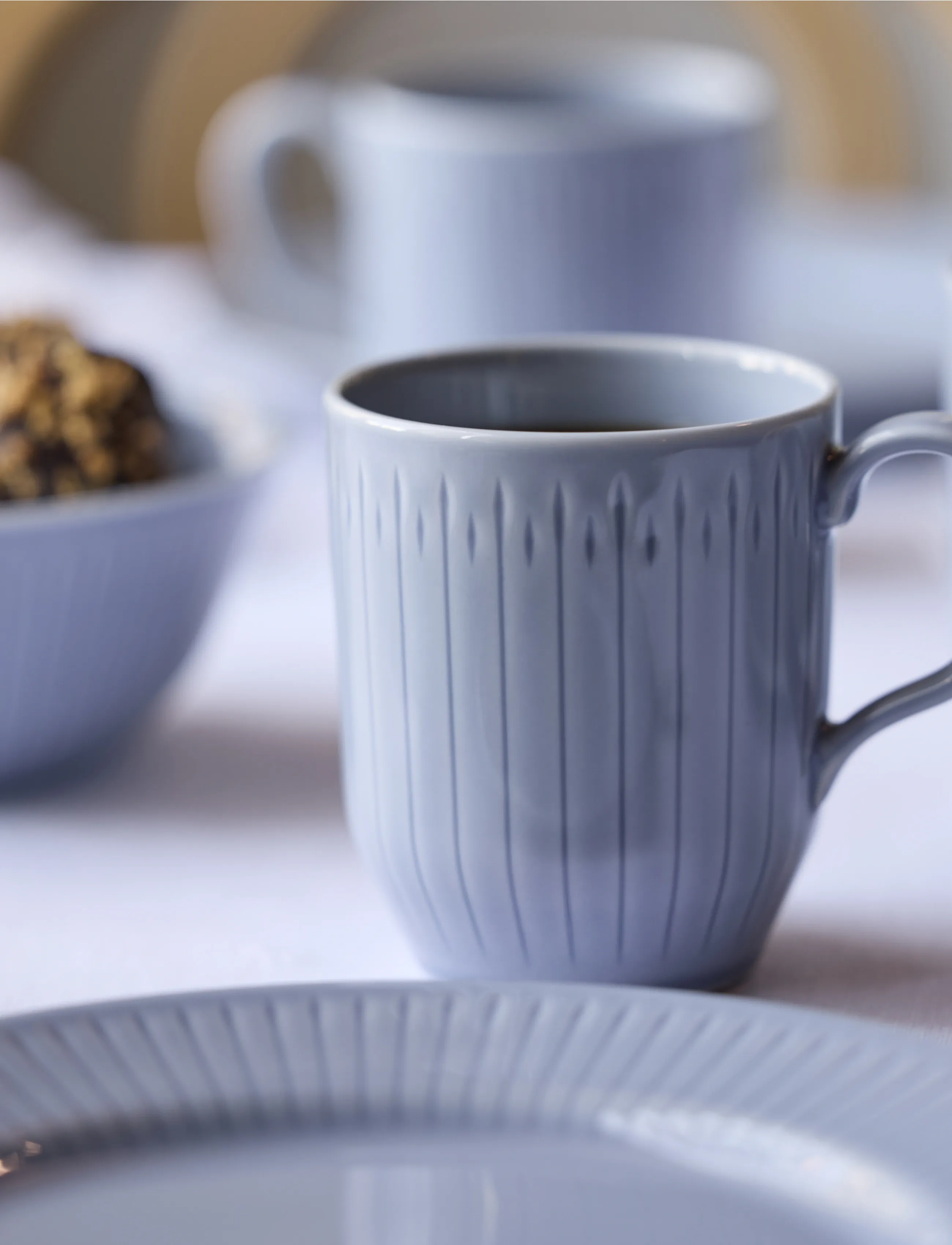 Coast - Mugg Horizon 4 st - kaffekoppar - blÅ - 4