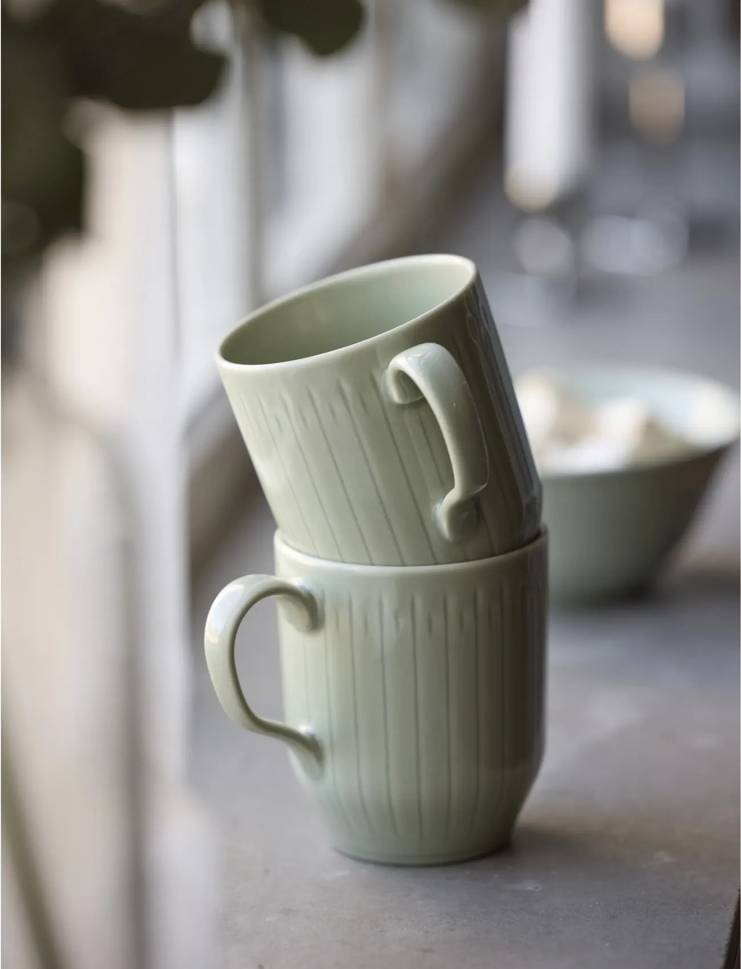 Coast - Mugg Horizon 4 st - kaffekoppar - grÖn - 5