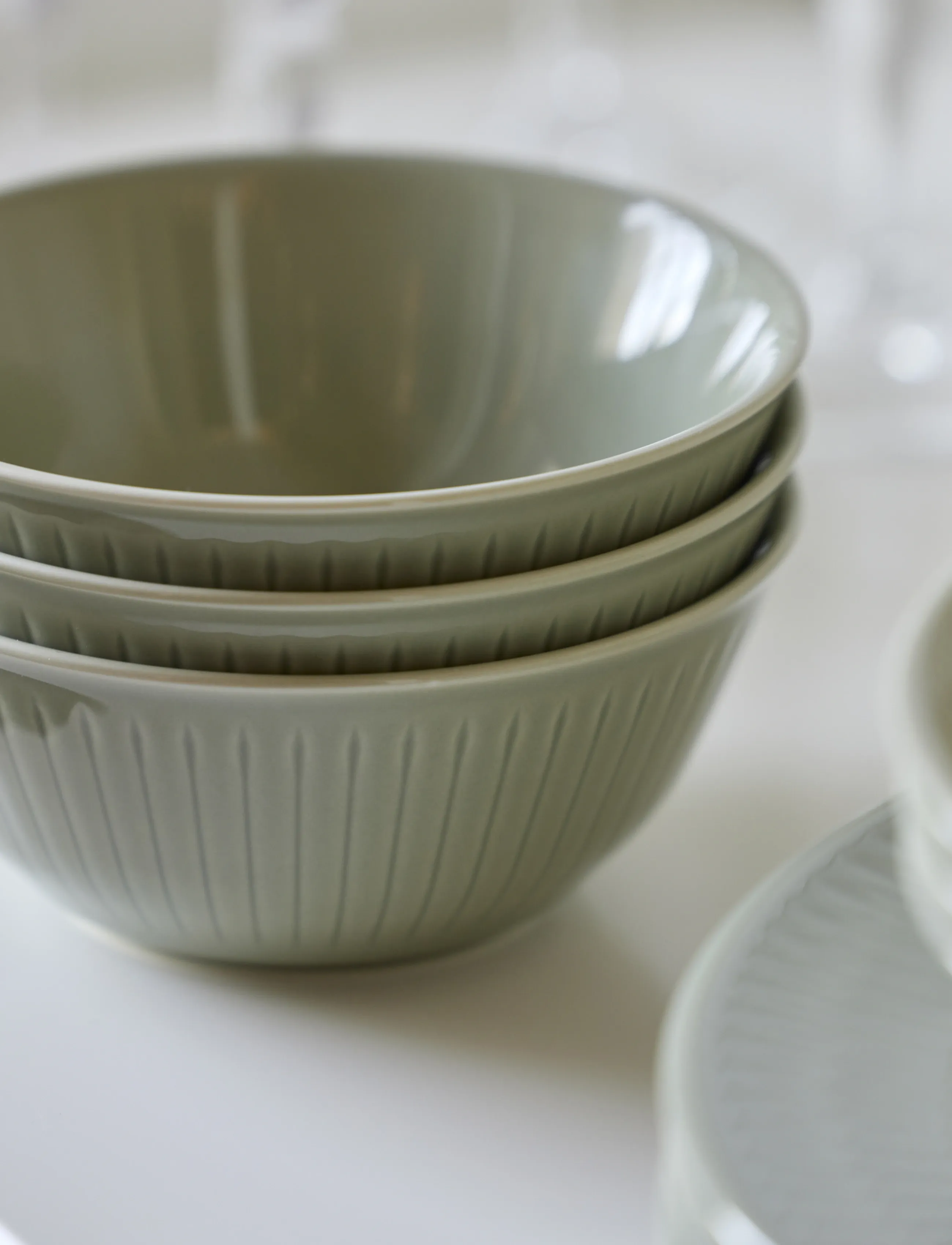Coast Skål Horizon 4 Stk., 14 cm x 14, Bowls, Grün - Breakfast Homeware