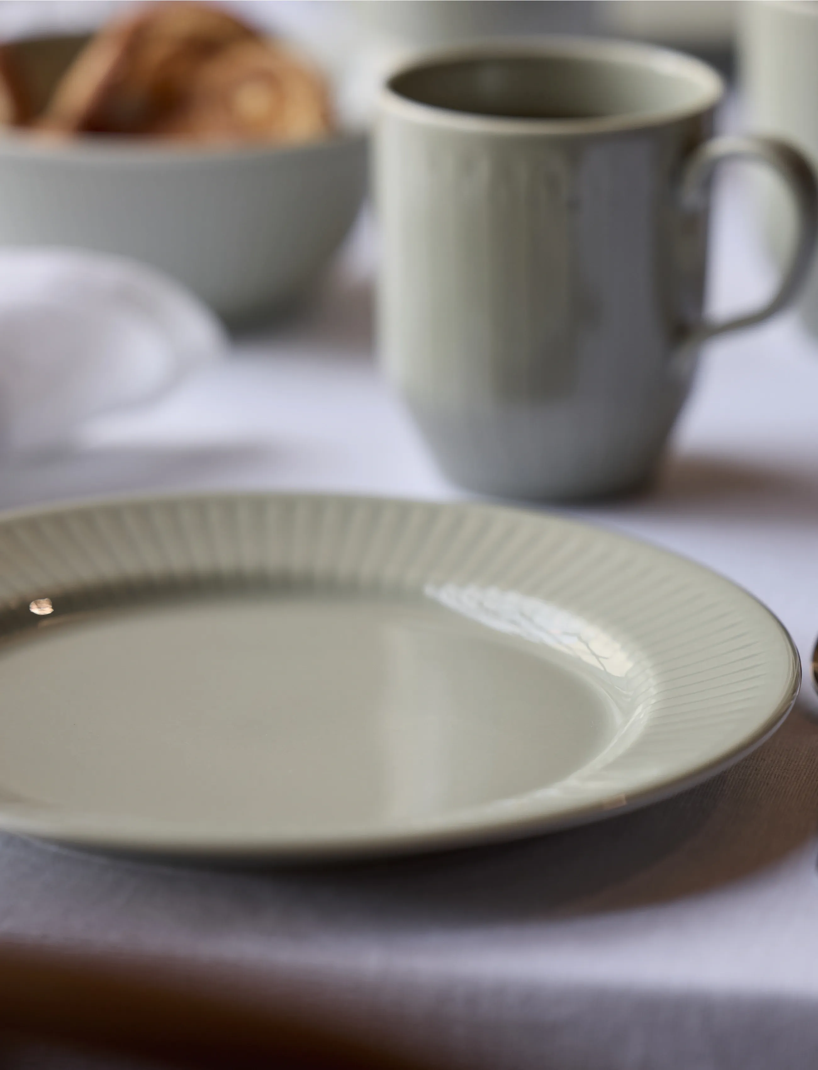 Coast Frokosttallerken Horizon 4 Stk., 22 cm x 22, Green, Tallerkener > Middagstallerkener, Unisex