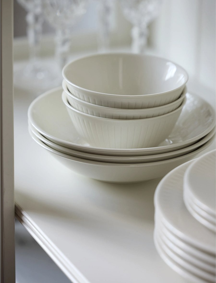 Coast - Dinner plate Horizon 4 pcs - pietų lėkštės - vit - 4