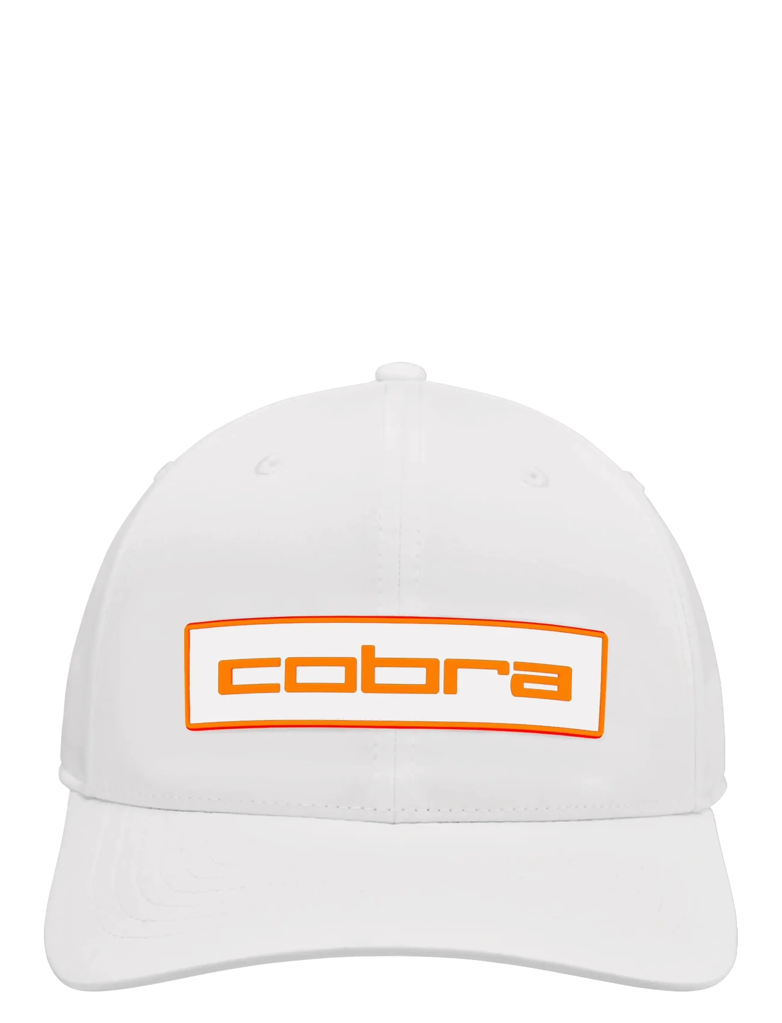 COBRA Youth Cobra Tour Tech Cap - Caps - WHITE-RICKIE ORANGE / white
