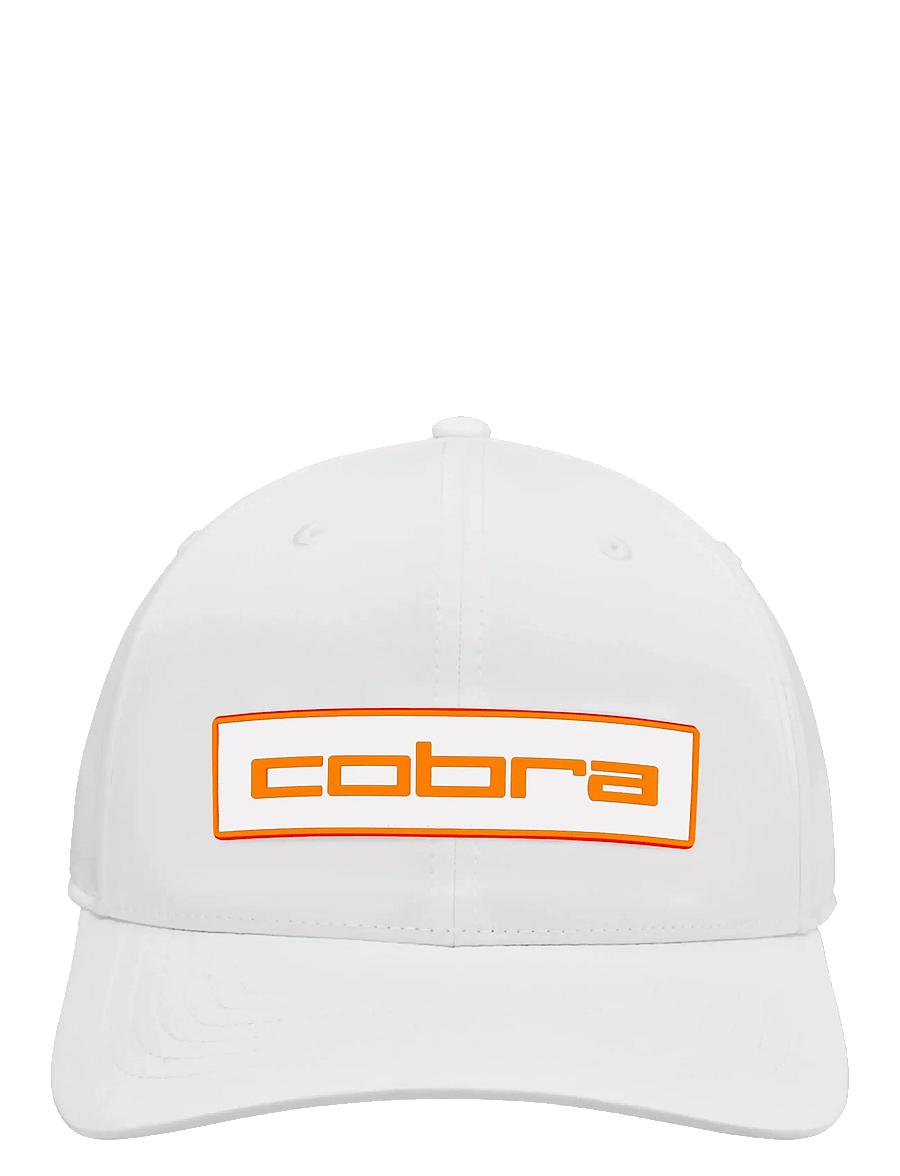 COBRA - Youth Cobra Tour Tech Cap - caps - white-rickie orange - 0