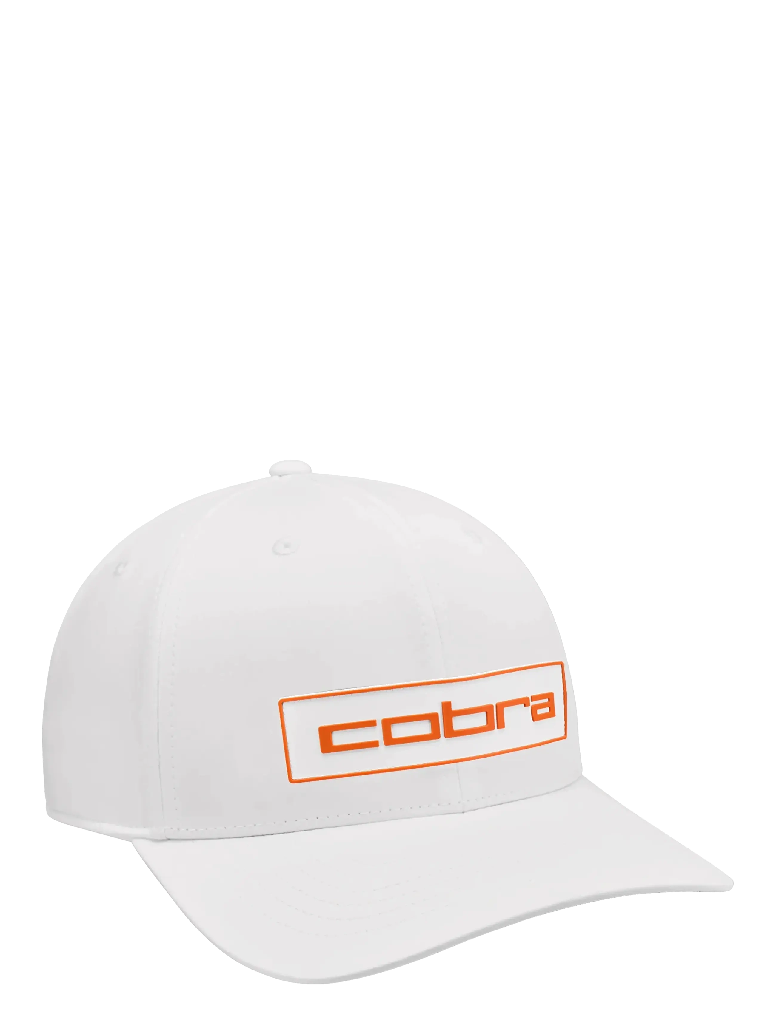 COBRA - Youth Cobra Tour Tech Cap - caps - white-rickie orange - 2