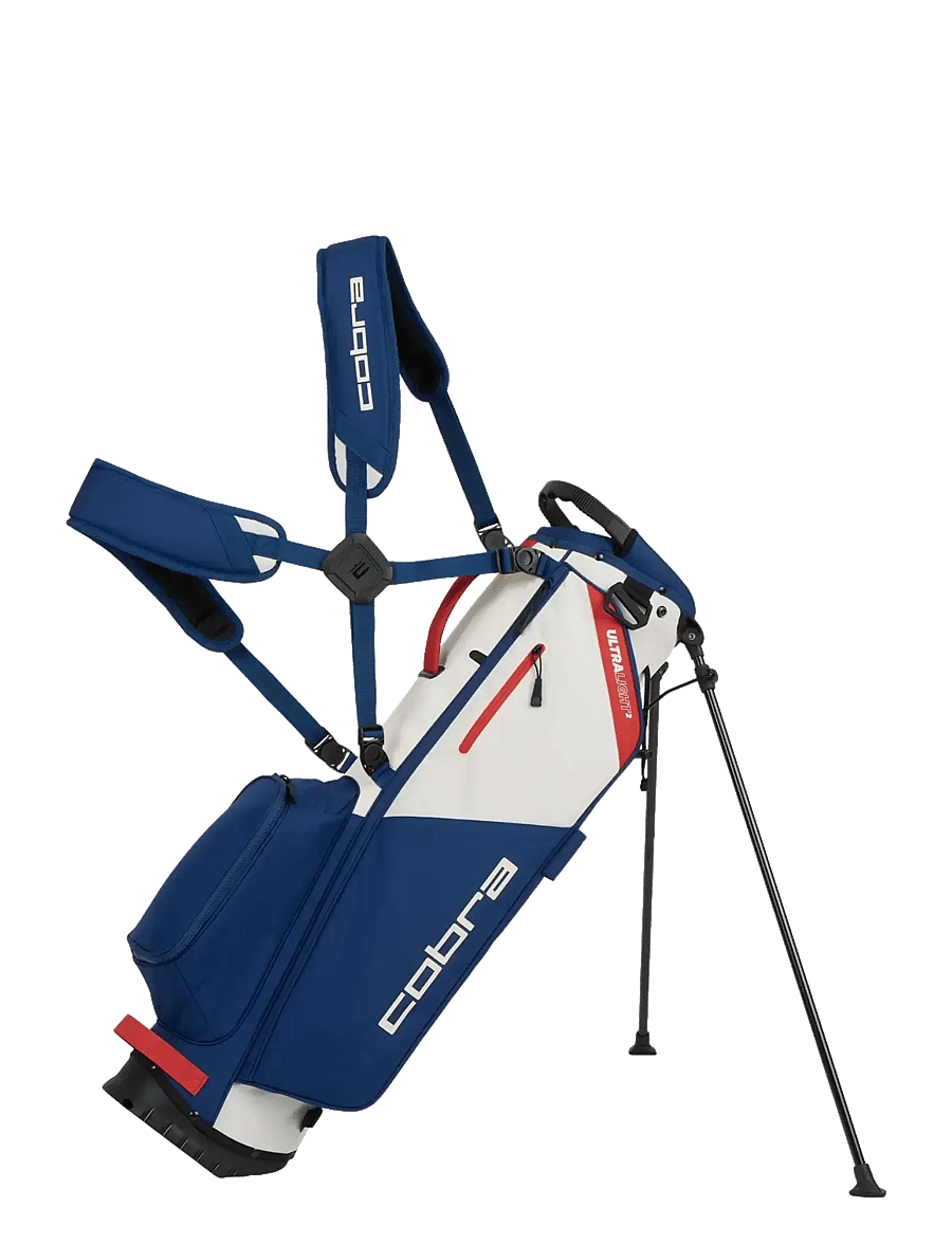 COBRA - Cobra Ultralight 2 Carry Bag - golfbags - estate blue-sugared almond-pop red - 0