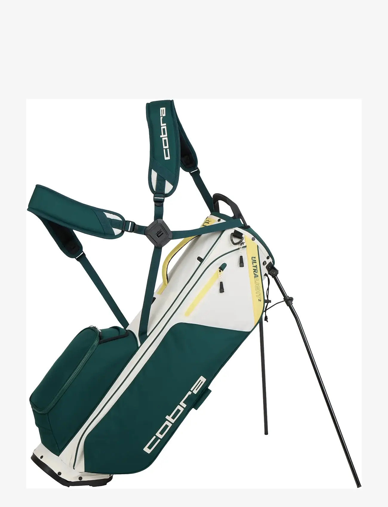 COBRA - Cobra Ultralight 2 Stand Bag - golfbags - sugared almond-dark mrytle-sunny yellow - 0
