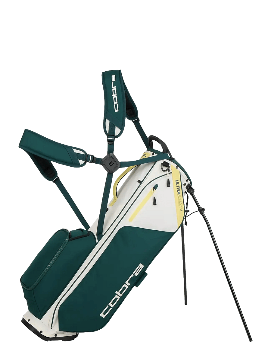 COBRA - Cobra Ultralight 2 Stand Bag - golfbag - sugared almond-dark mrytle-sunny yellow - 0