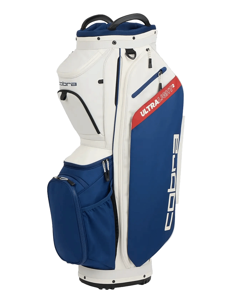 COBRA - Cobra Ultralight 2 Cart Bag - golfikott - sugared almond-estate blue-pop red - 0