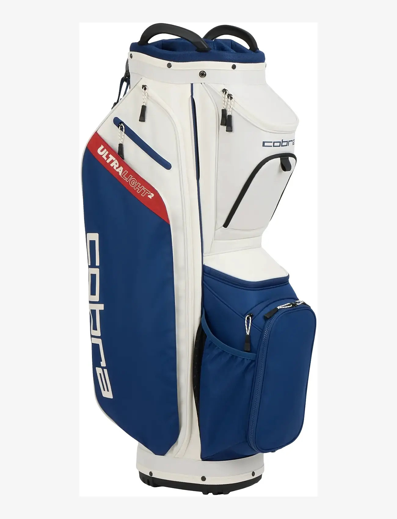 COBRA - Cobra Ultralight 2 Cart Bag - golfudstyr - sugared almond-estate blue-pop red - 1