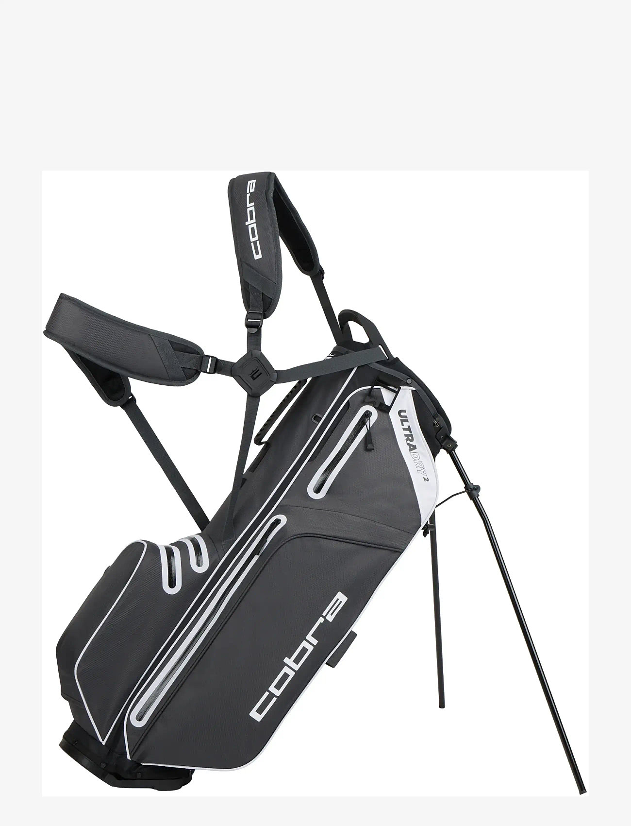 COBRA - Cobra Ultradry Stand 2 Bag - golfbags - puma black-shadow gray - 0