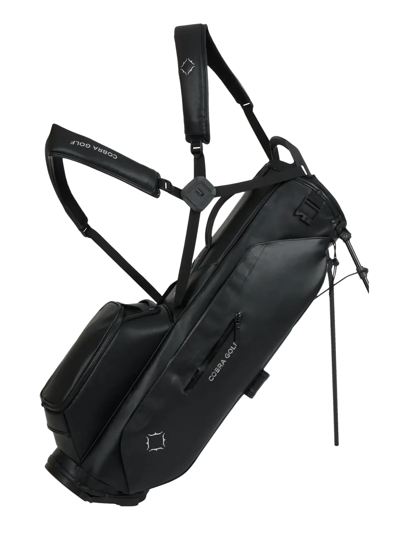 COBRA Cobra Premium Stand Bag - Sacs á dos - BLACK-SILVER / black