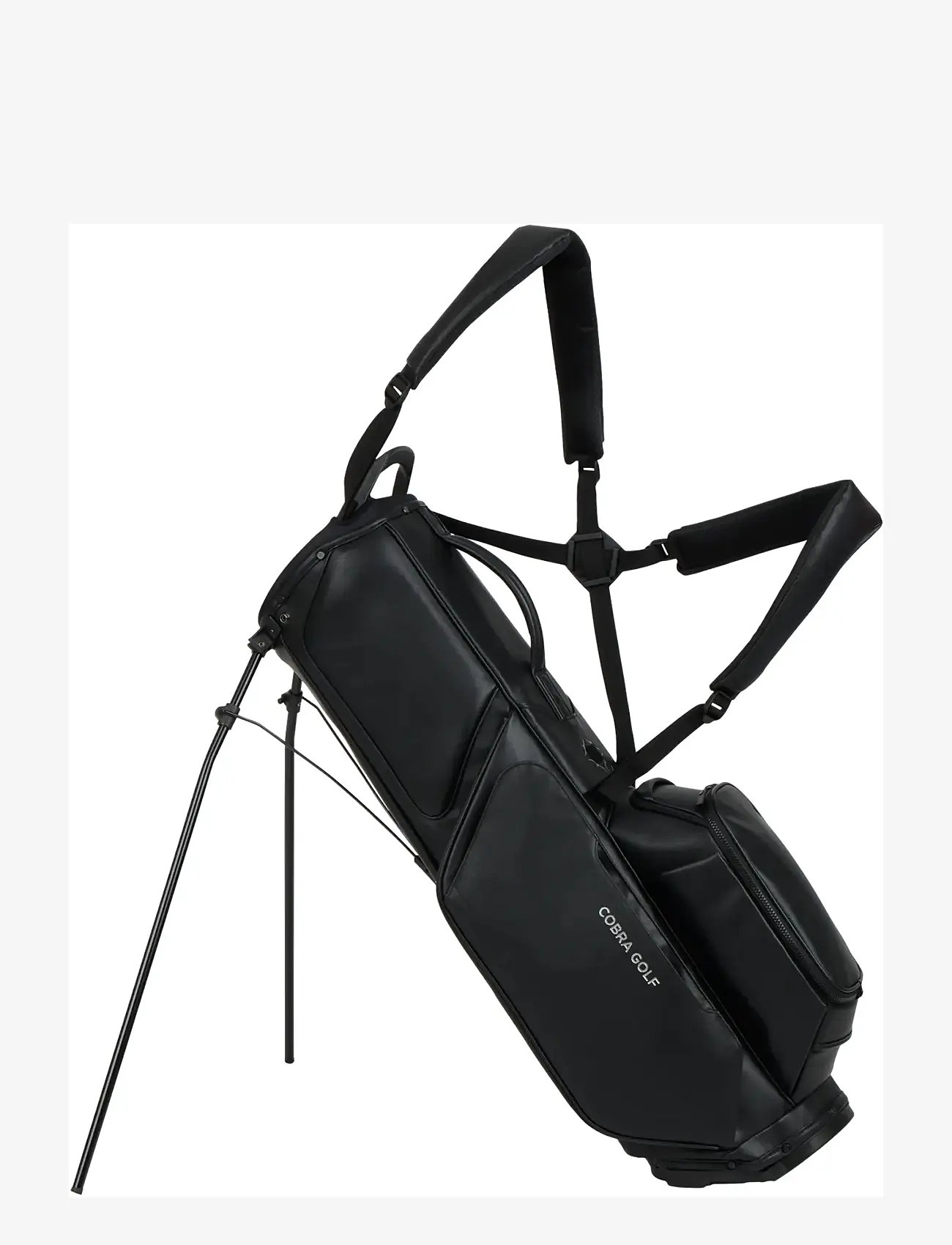 COBRA - Cobra Premium Stand Bag - golfikott - black-silver - 1