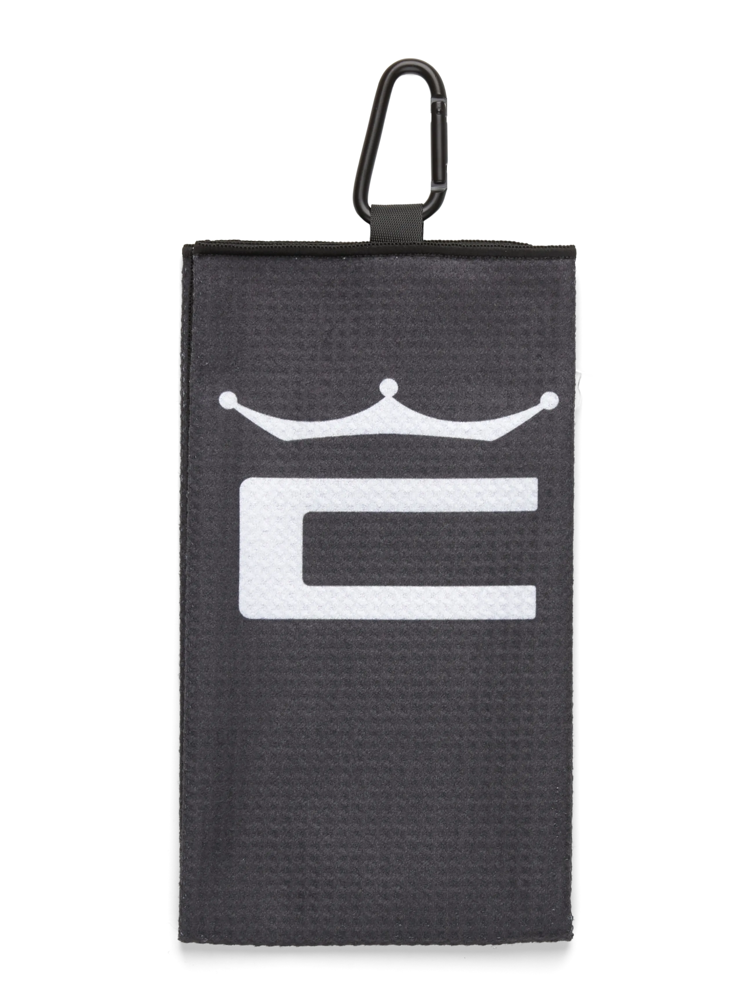 COBRA Cobra Tri-Fold Club Towel - Golfvarusteet - BLACK / black