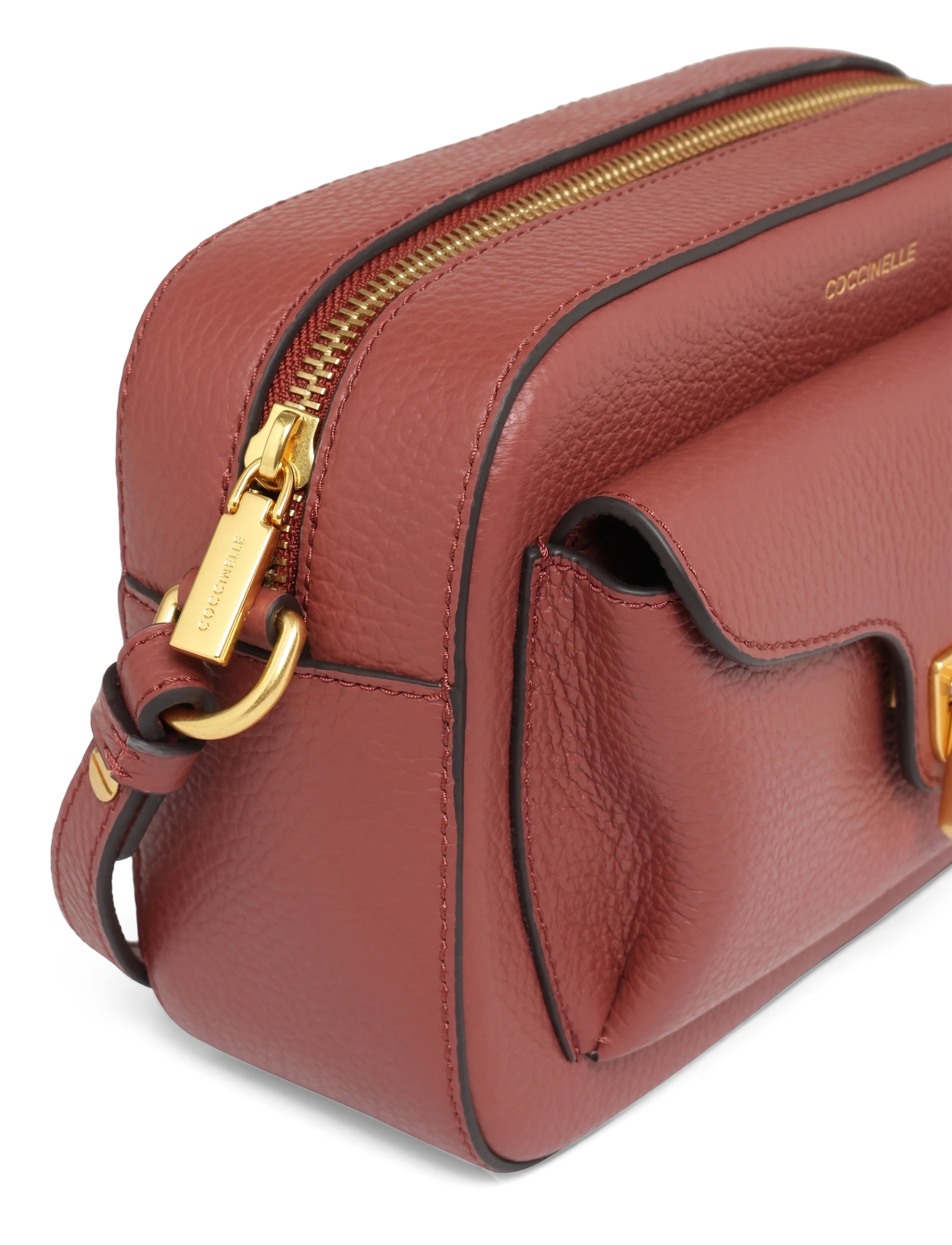 Coccinelle - Beat Soft Crossbody Bag - confirmation - brandy - 3