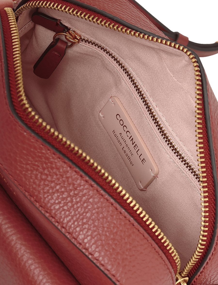 Coccinelle - Beat Soft Crossbody Bag - confirmation - brandy - 4