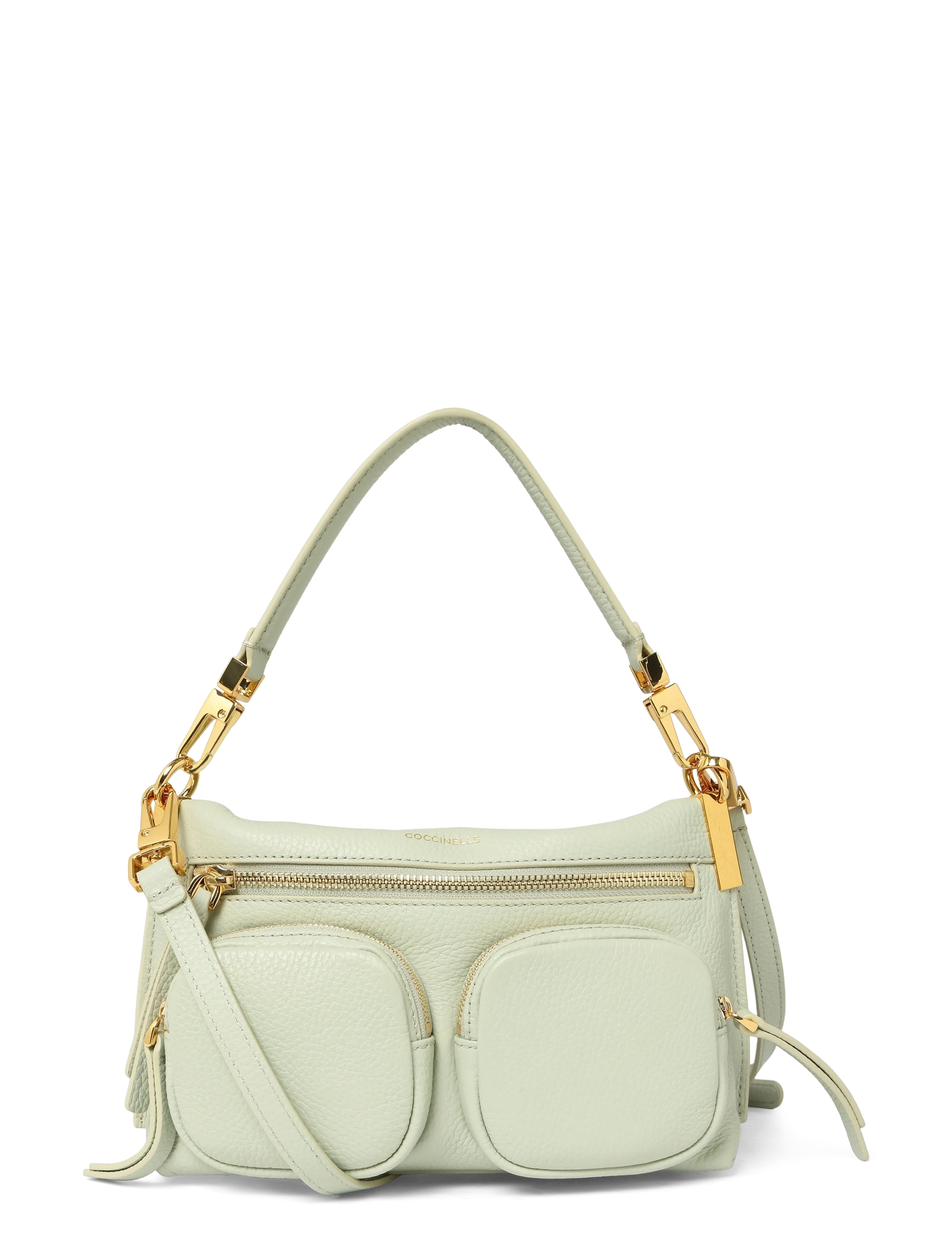 Coccinelle Hyle Shoulder Bag, One Size, Bags, Grün - Small Bags-crossbody Frauen