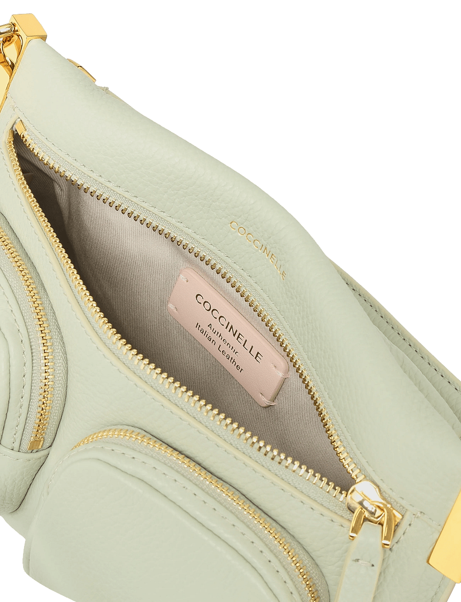 Coccinelle - Hyle Shoulder Bag - schultertaschen - celadon green - 3
