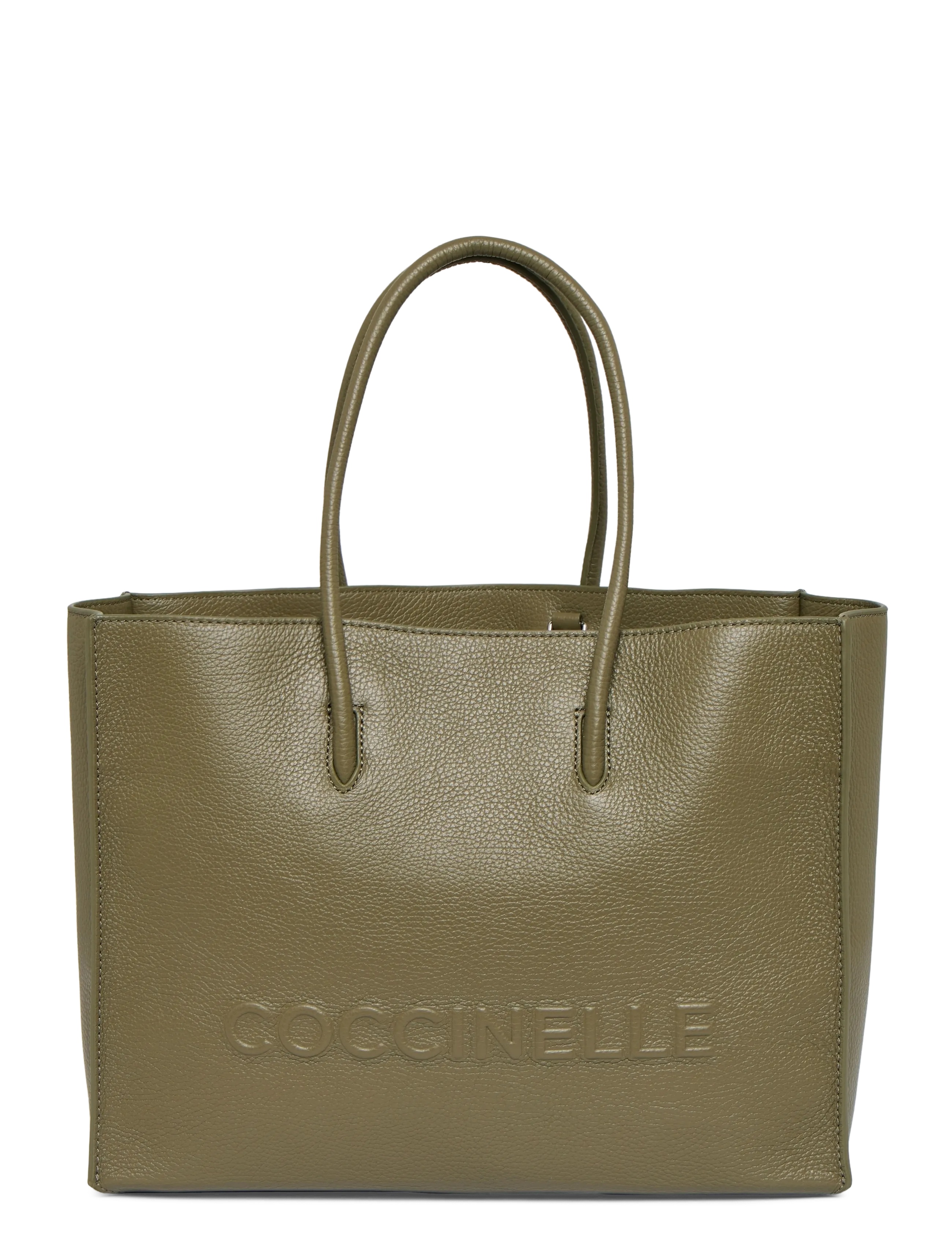 Coccinelle Myrtha Tote Bag, One Size, Khaki green, Tasker > Totes, Dame