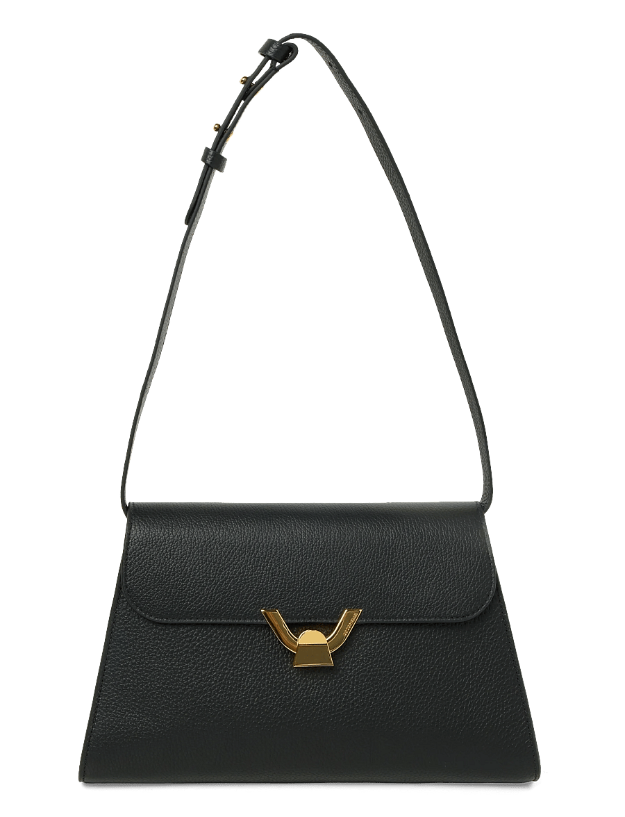 Coccinelle - Dew Medium Shoulder Bag - schultertaschen - noir - 0