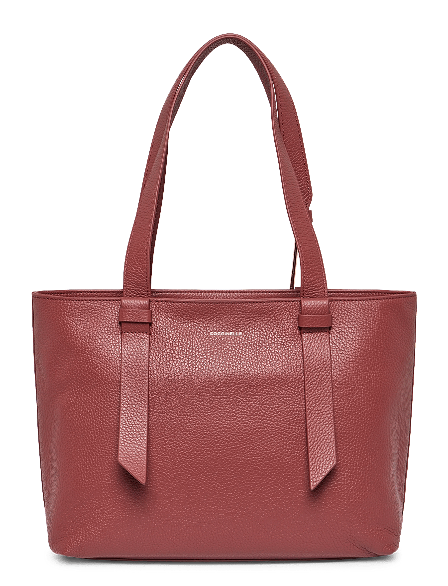 Coccinelle - Malory Medium Tote Bag - tote bags - brandy - 0