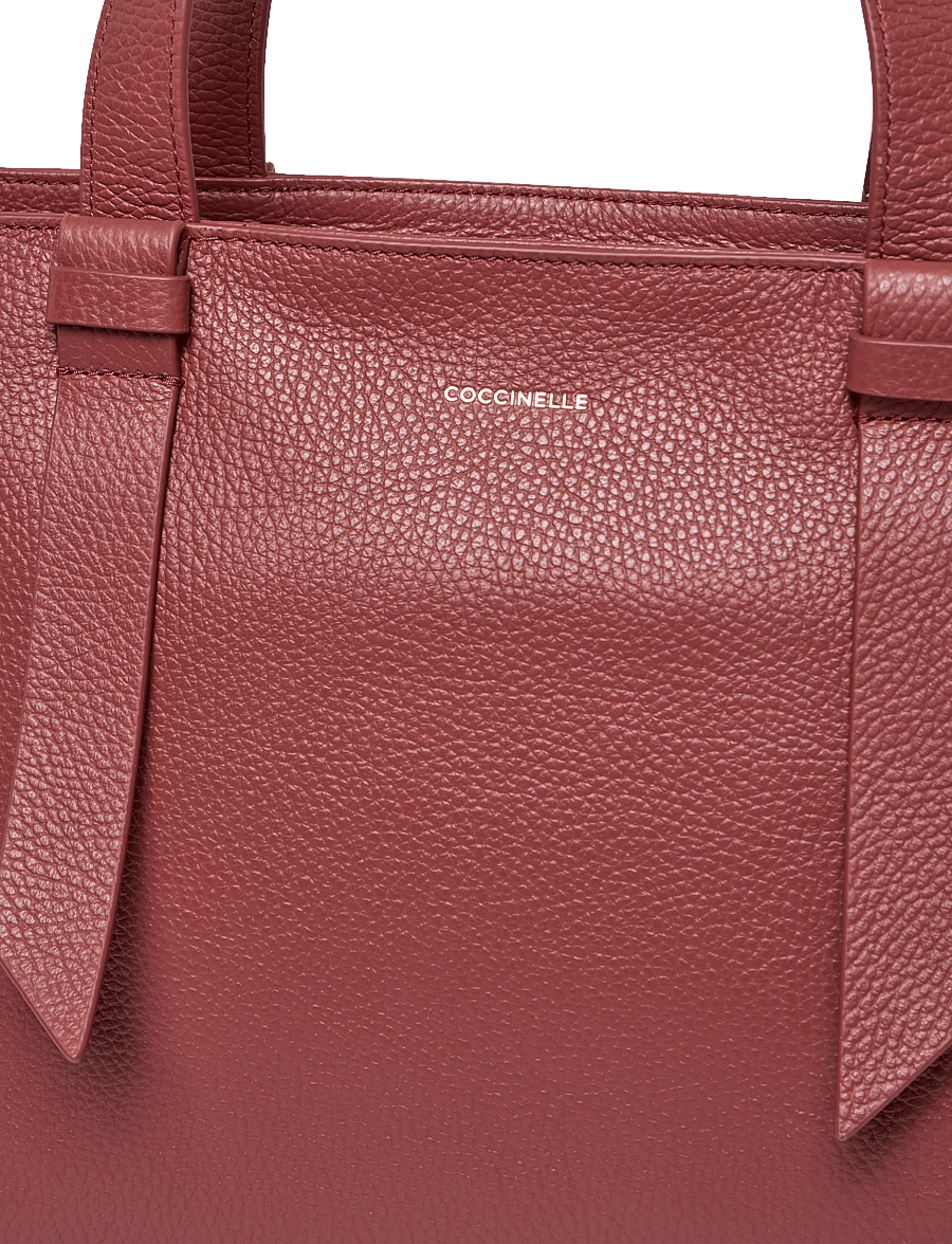 Coccinelle - Malory Medium Tote Bag - tote bags - brandy - 2