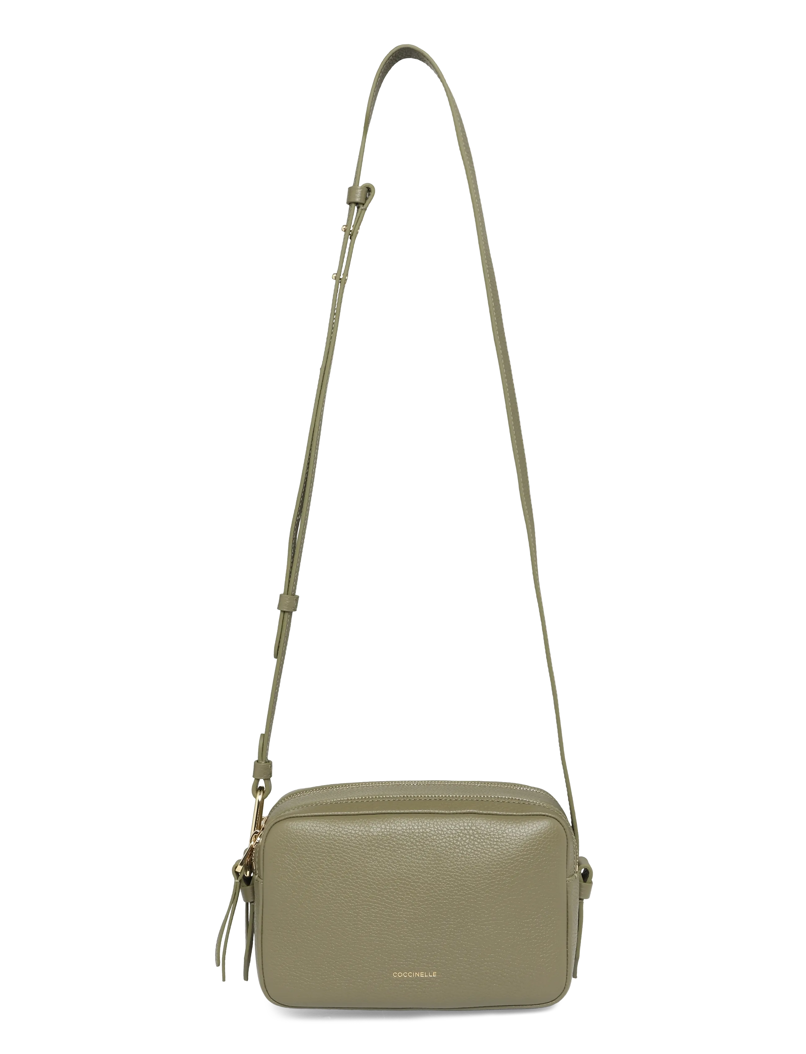 Coccinelle Malory Small Tote / Shoulder Bag, One Size, Bags, Khakigrün - Bags-crossbody Frauen