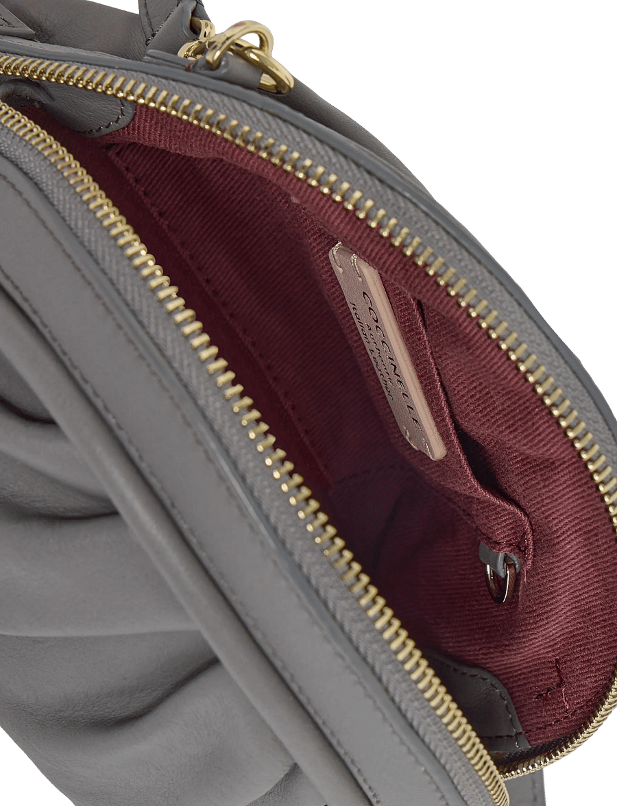 Coccinelle - Cheek Mini Clutch / Shoulder Bag - schultertaschen - grafite - 3