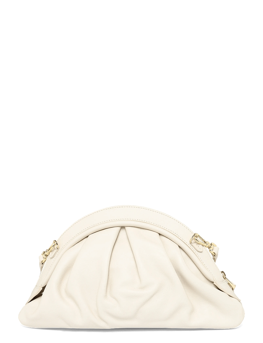 Coccinelle - Cheek Medium Shoulder Bag - shoulder bags - lambskin white - 1