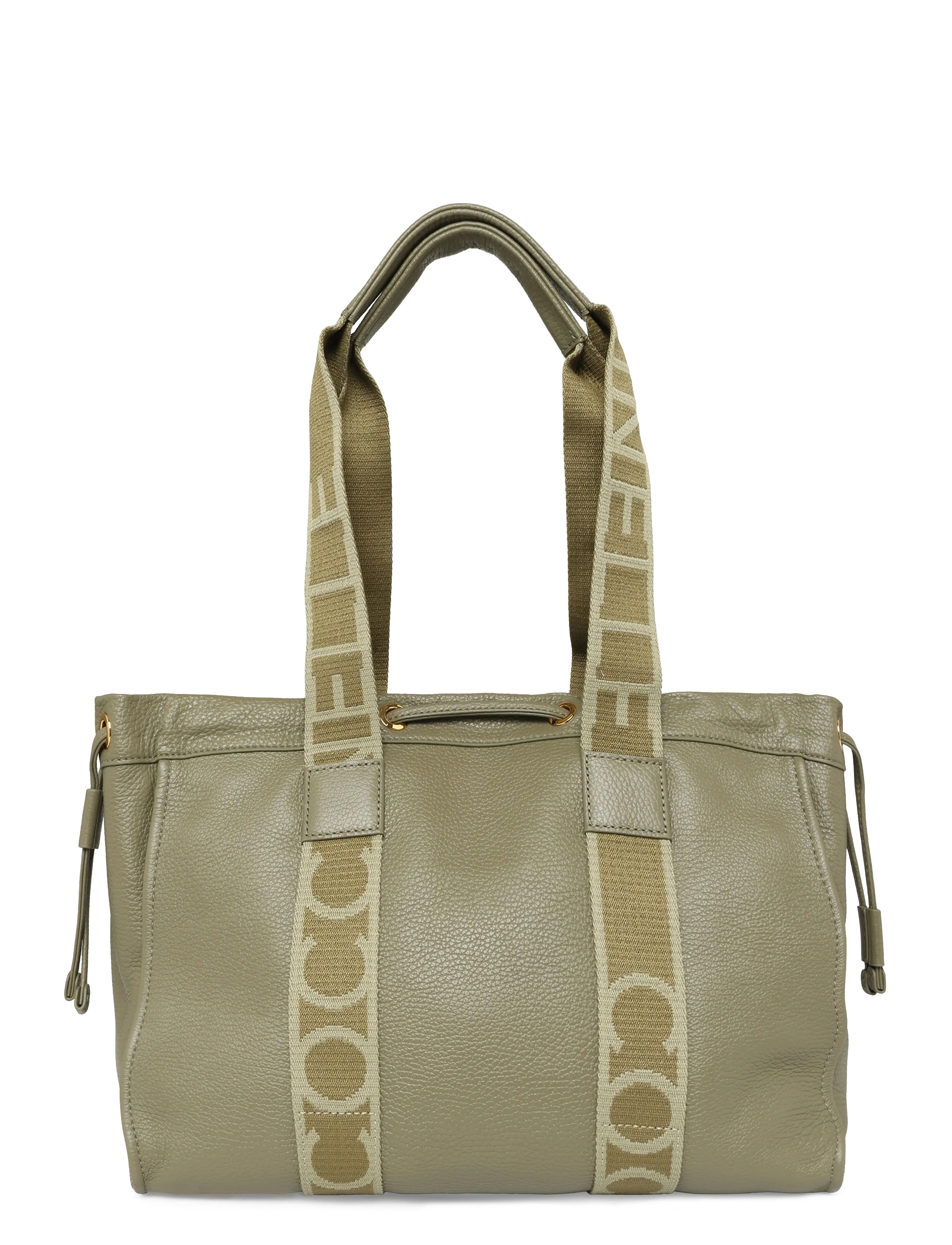 Coccinelle - Monogram Shoulder Bag - laurel green - 1